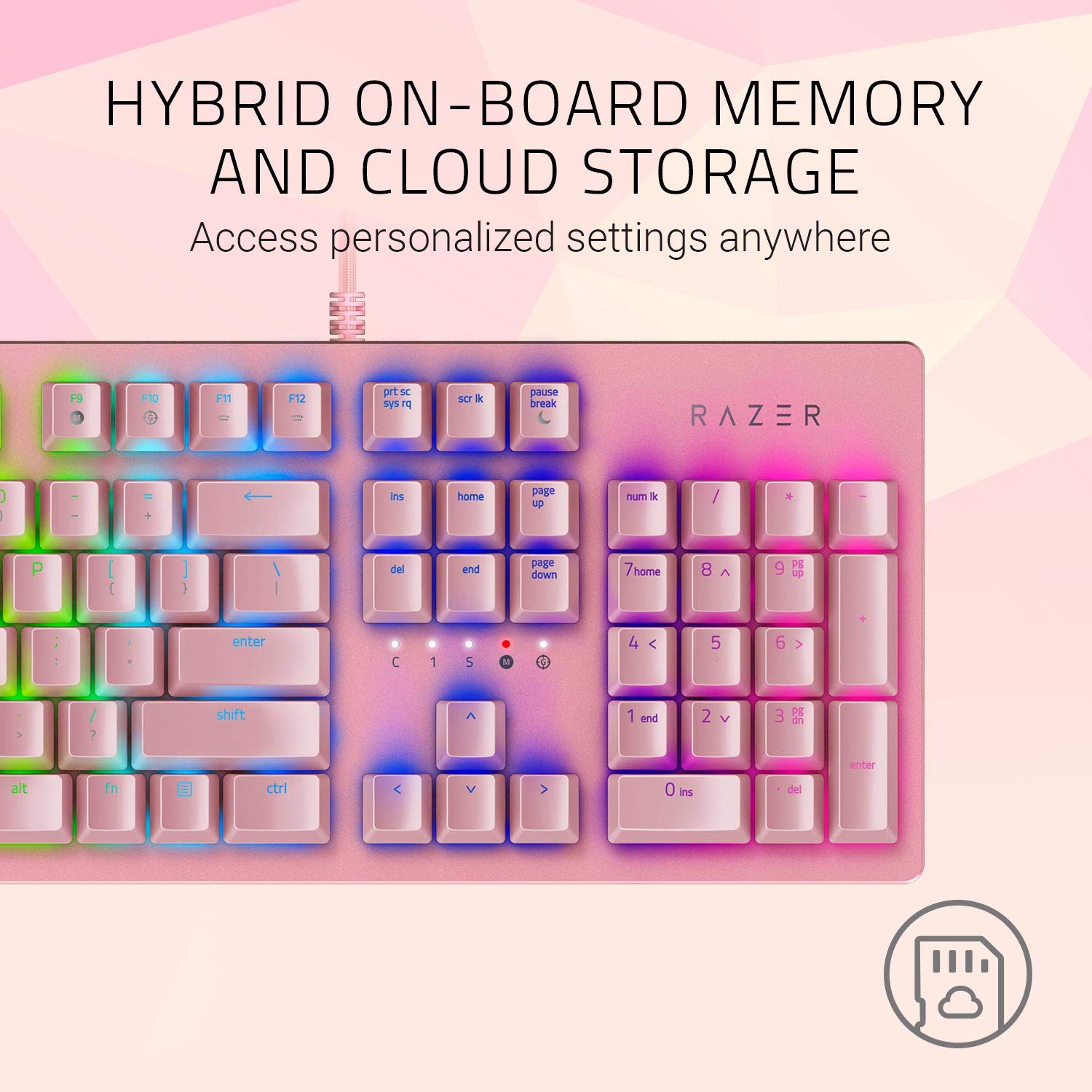 razer-huntsman-gaming-keyboard-clicky-opt-mechanical-switches-chroma-rgb-aluminu image 5