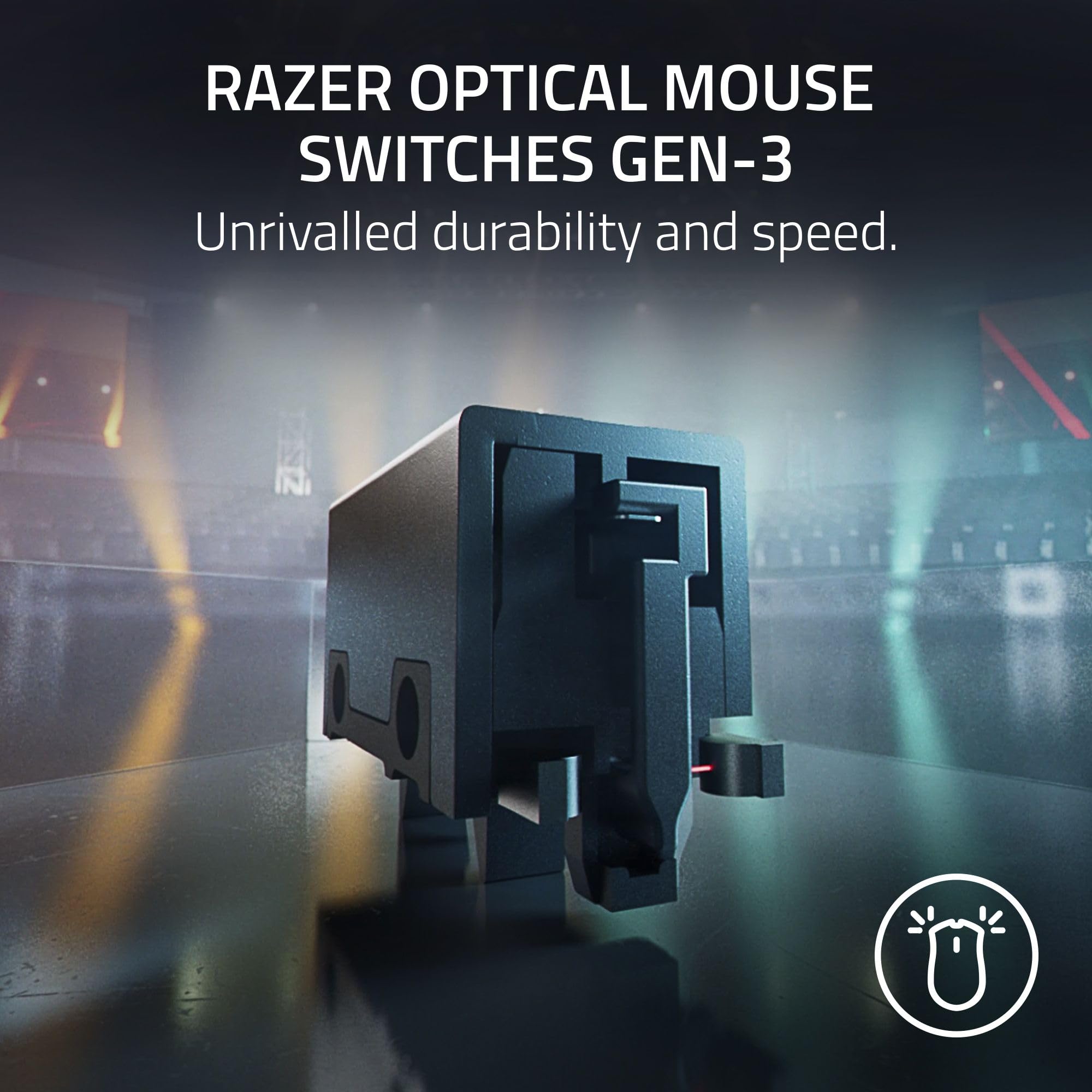 razer-deathadder-v3-hyperspeed-wireless-gaming-mouse-55g-lightweight-26k-focus-x image 6