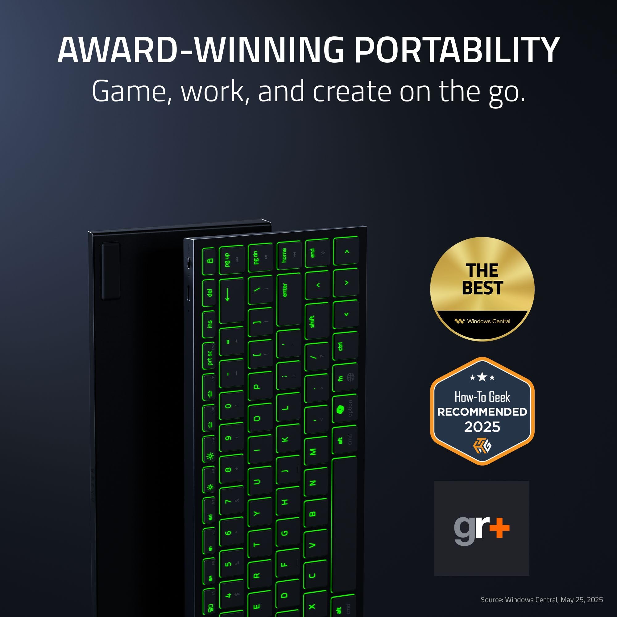 razer-joro-wireless-gaming-keyboard-ultra-portable-75-low-profile-bluetooth-5-0- image 2