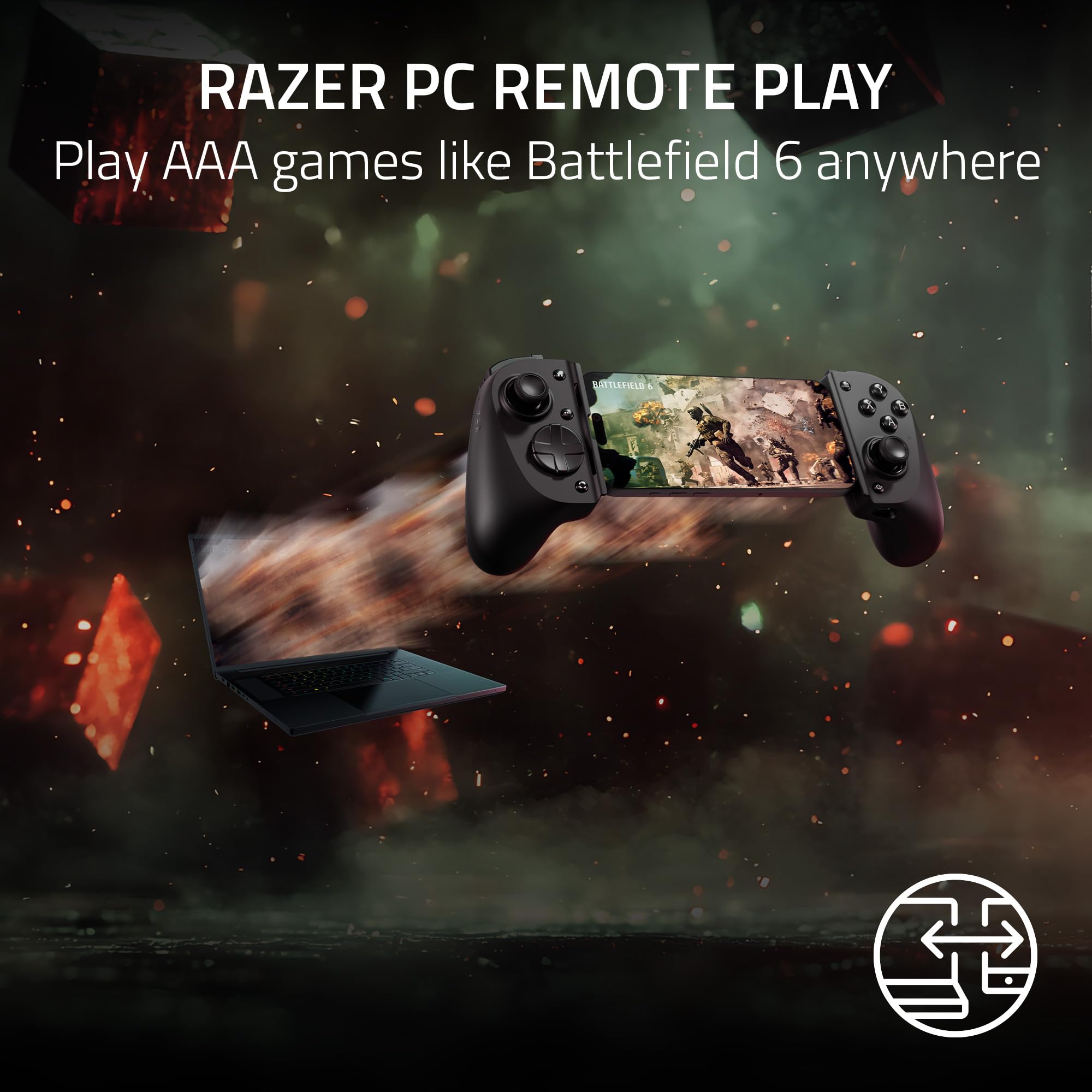 razer-kishi-v3-mobile-gaming-controller-for-iphone-15-16-17-android-usb-c-with-f image 6