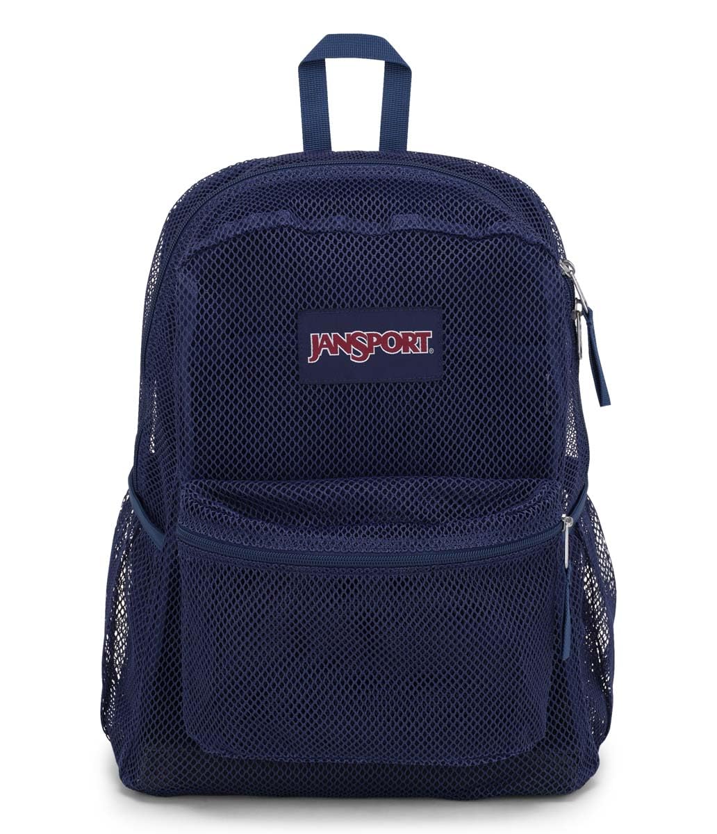 jansport-eco-mesh-backpack-red-tape-black-semi-transparent-17-x-12-5-x-6-recycle image 8