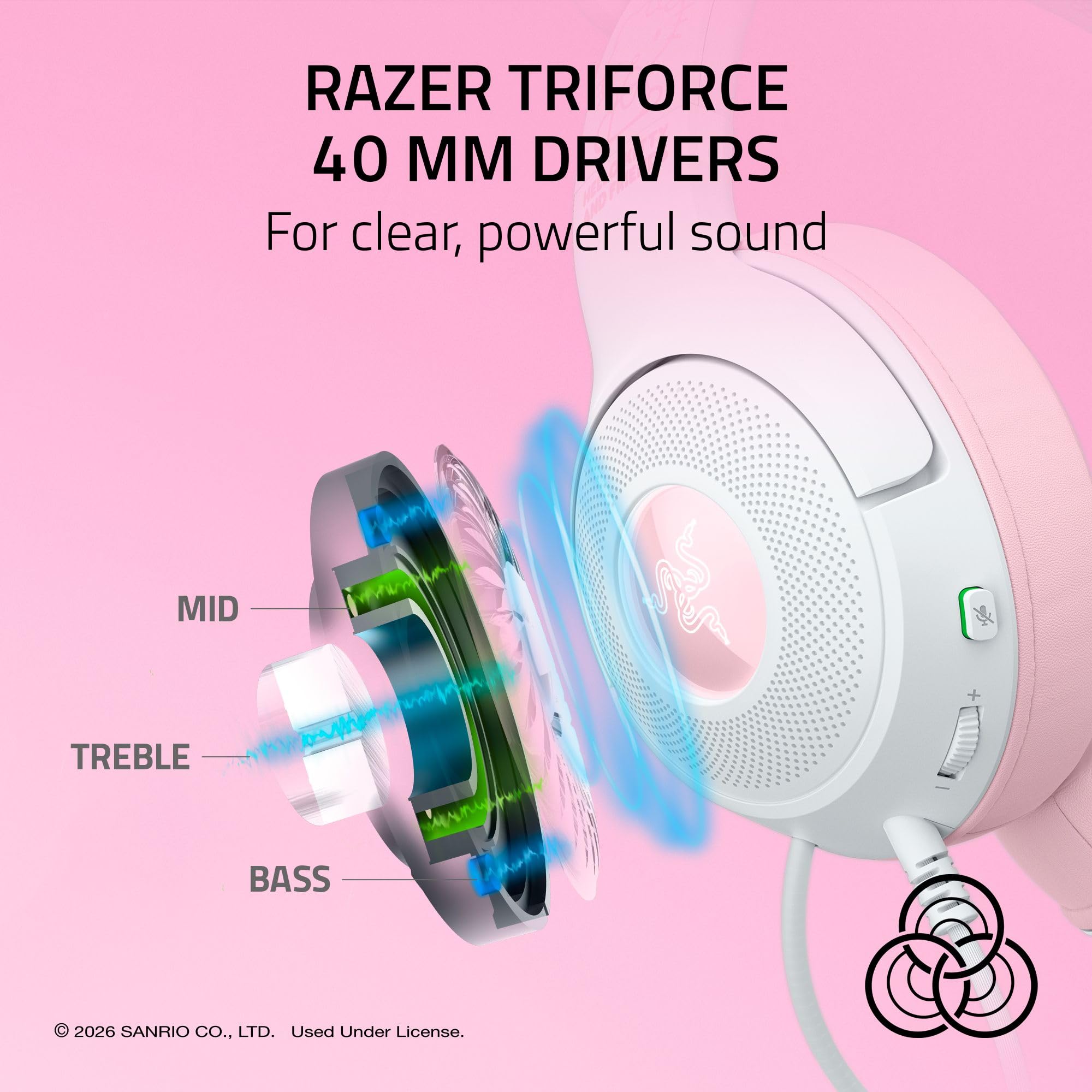 razer-kraken-kitty-v2-usb-wired-gaming-headset-hello-kitty-edition-stream-reacti image 5
