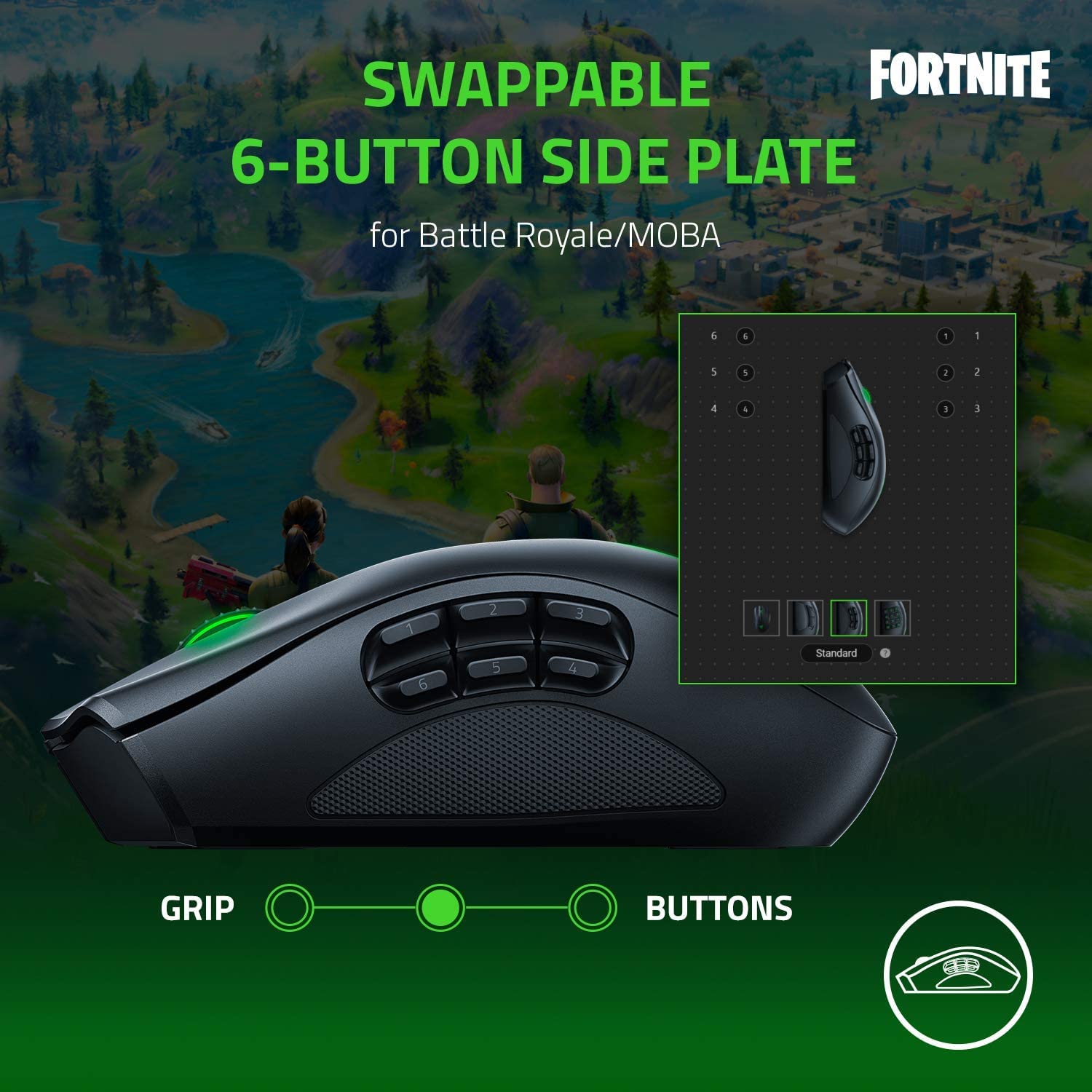 razer-naga-pro-wireless-gaming-mouse-modular-2-6-12-button-side-plates-focus-20k image 5