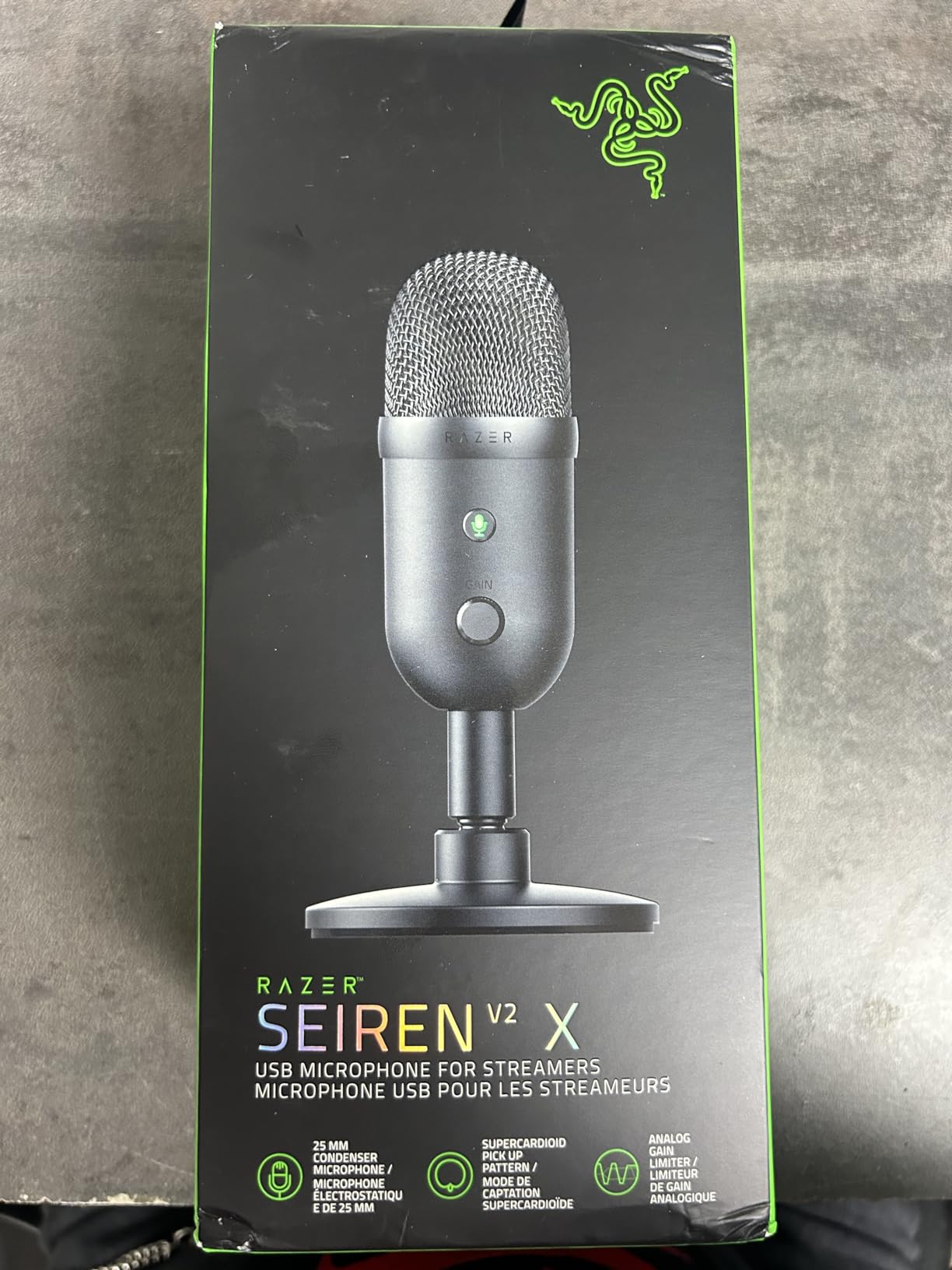 Solid USB mic