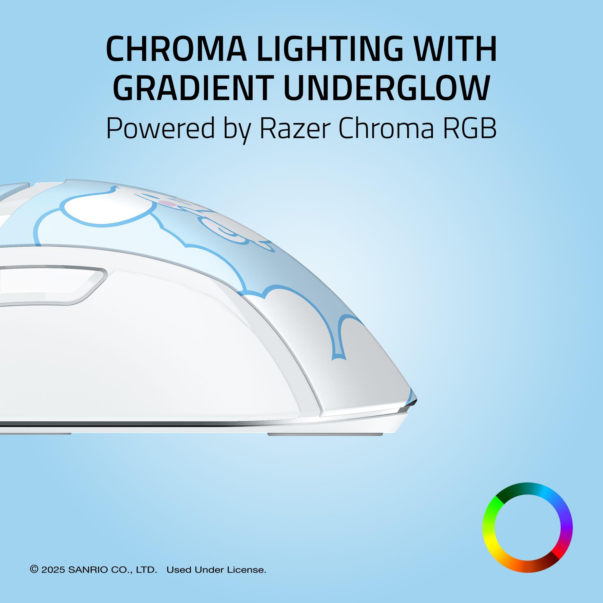 razer-cobra-wired-gaming-mouse-cinnamoroll-edition-58g-lightweight-gen-3-optical image 4