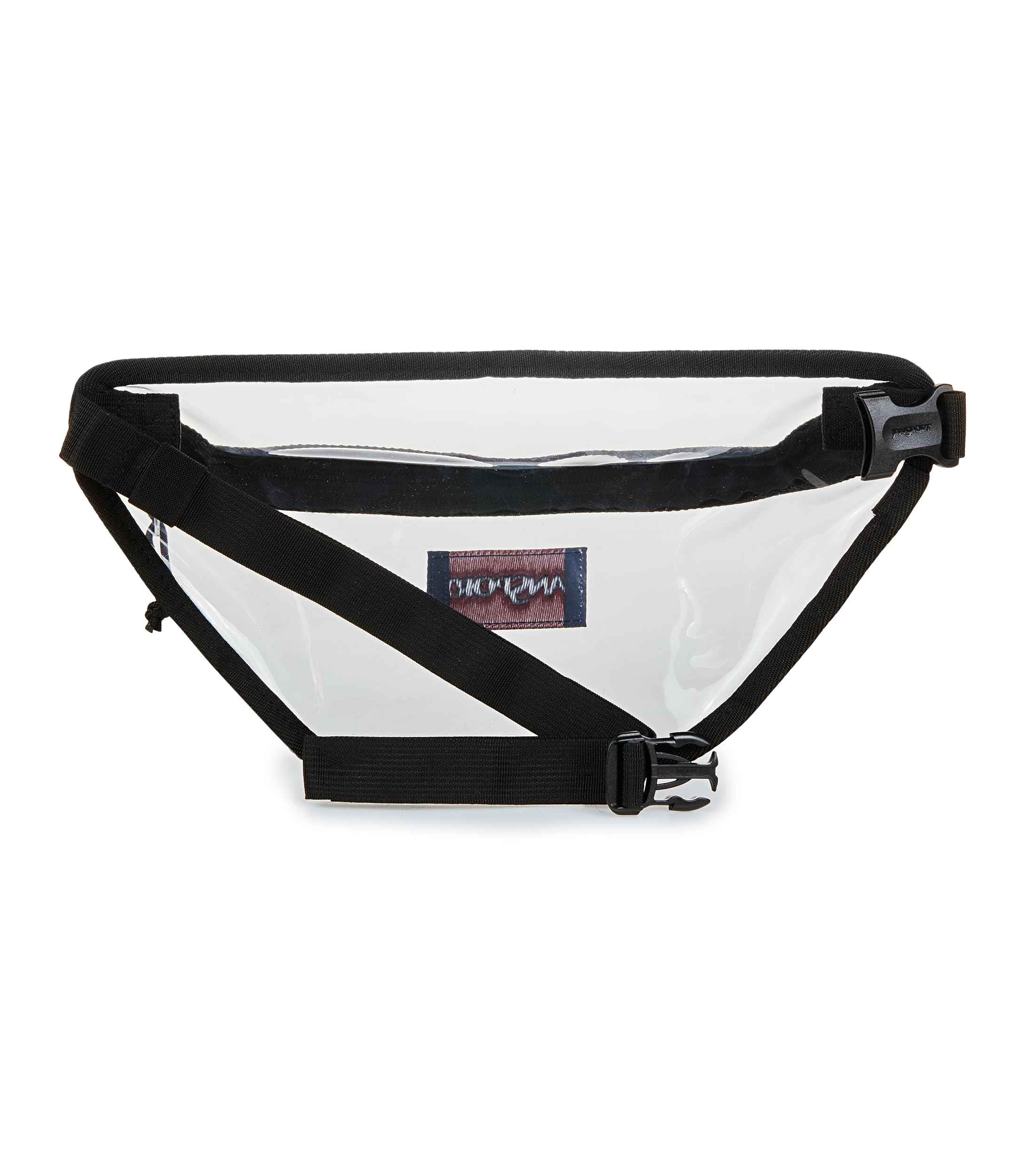 jansport-clear-waistpack-1l-transparent-fanny-pack-with-adjustable-hip-belt-cros image 3