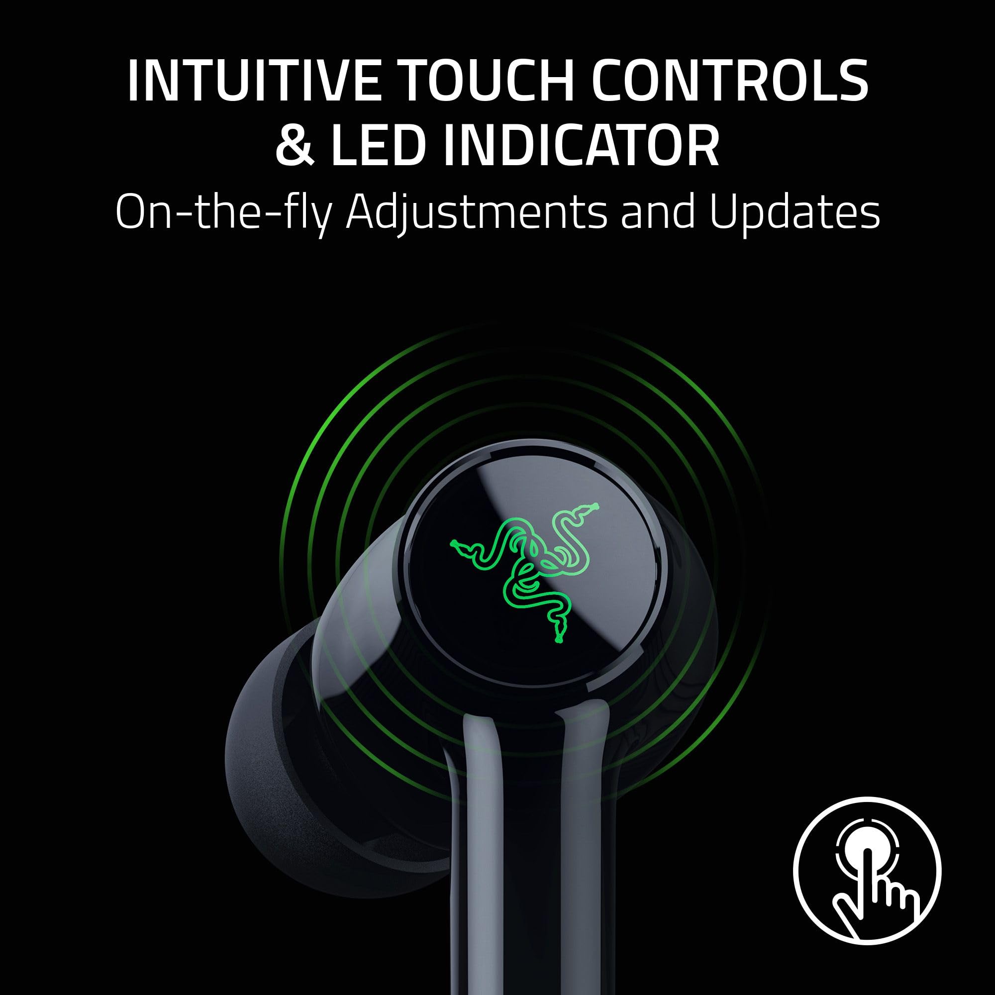 razer-hammerhead-v3-x-hyperspeed-wireless-gaming-earbuds-xbox-edition-2-4-ghz-bl image 7