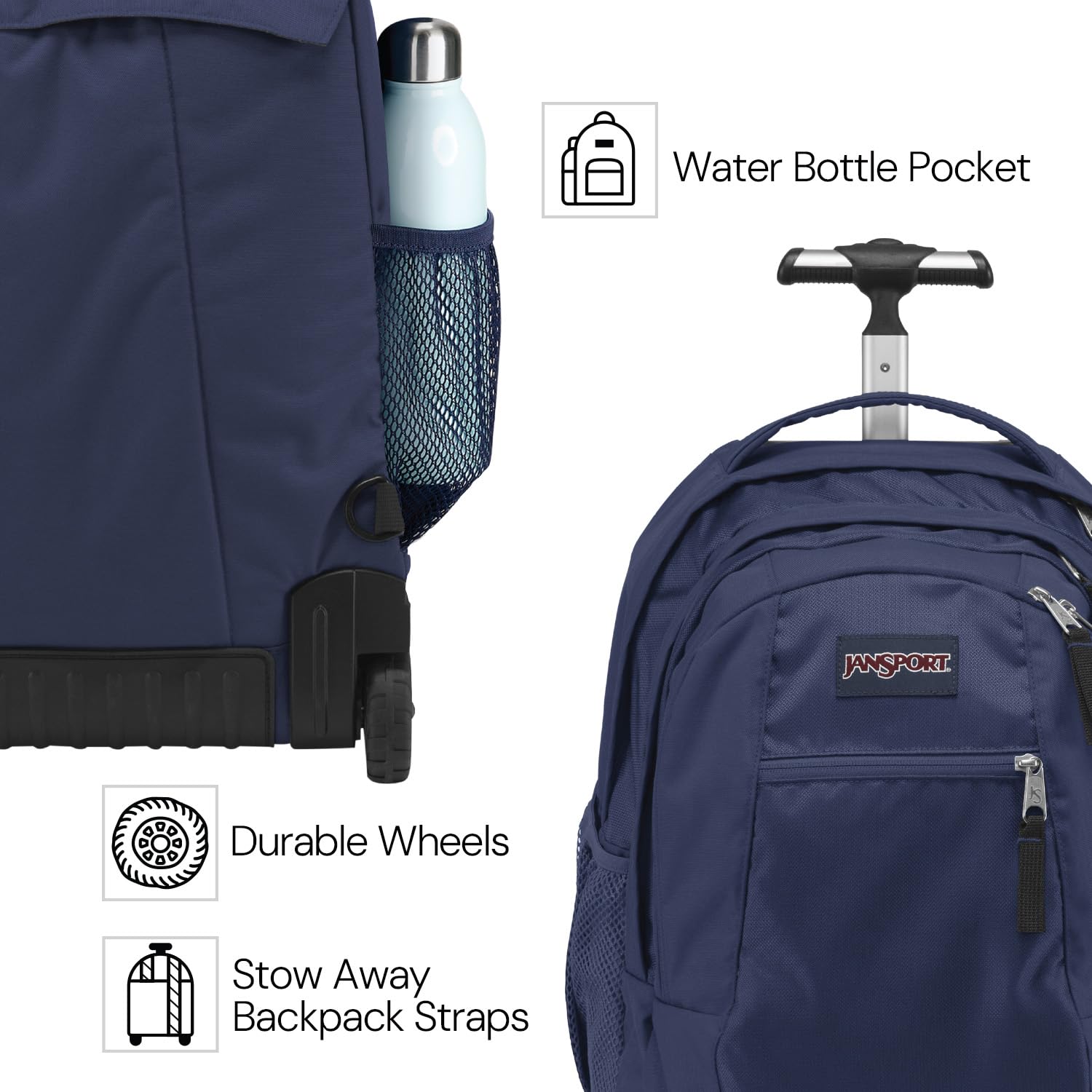 jansport-driver-8-rolling-backpack-wheeled-travel-bag-with-15-inch-laptop-sleeve image 3
