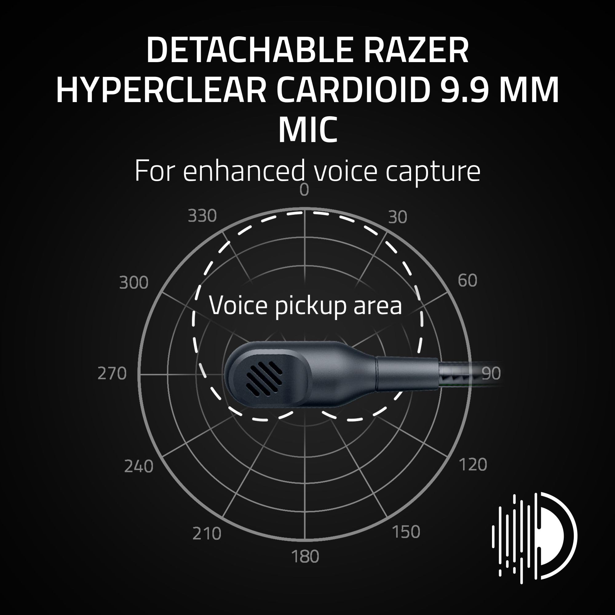 razer-blackshark-v3-x-hyperspeed-wireless-gaming-headset-for-xbox-50mm-triforce- image 4