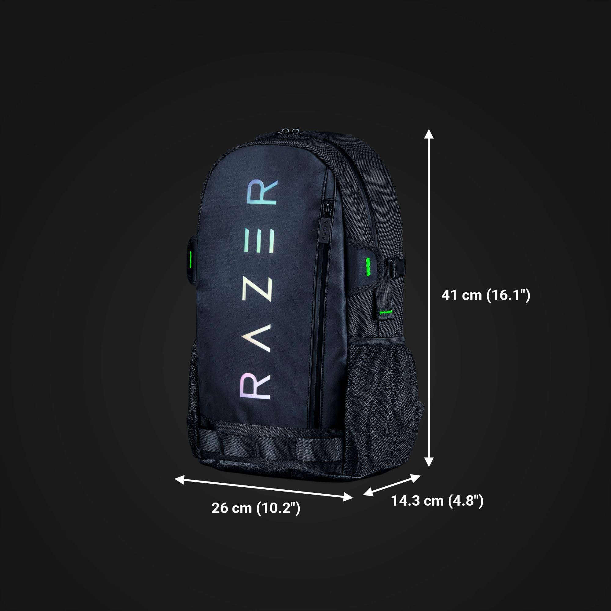 razer-rogue-v3-14-gaming-laptop-backpack-tear-and-water-resistant-travel-carry-o image 8