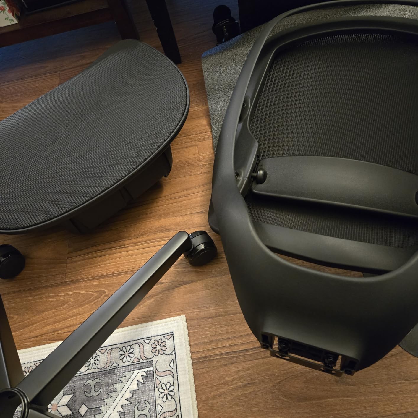 No more sweaty back