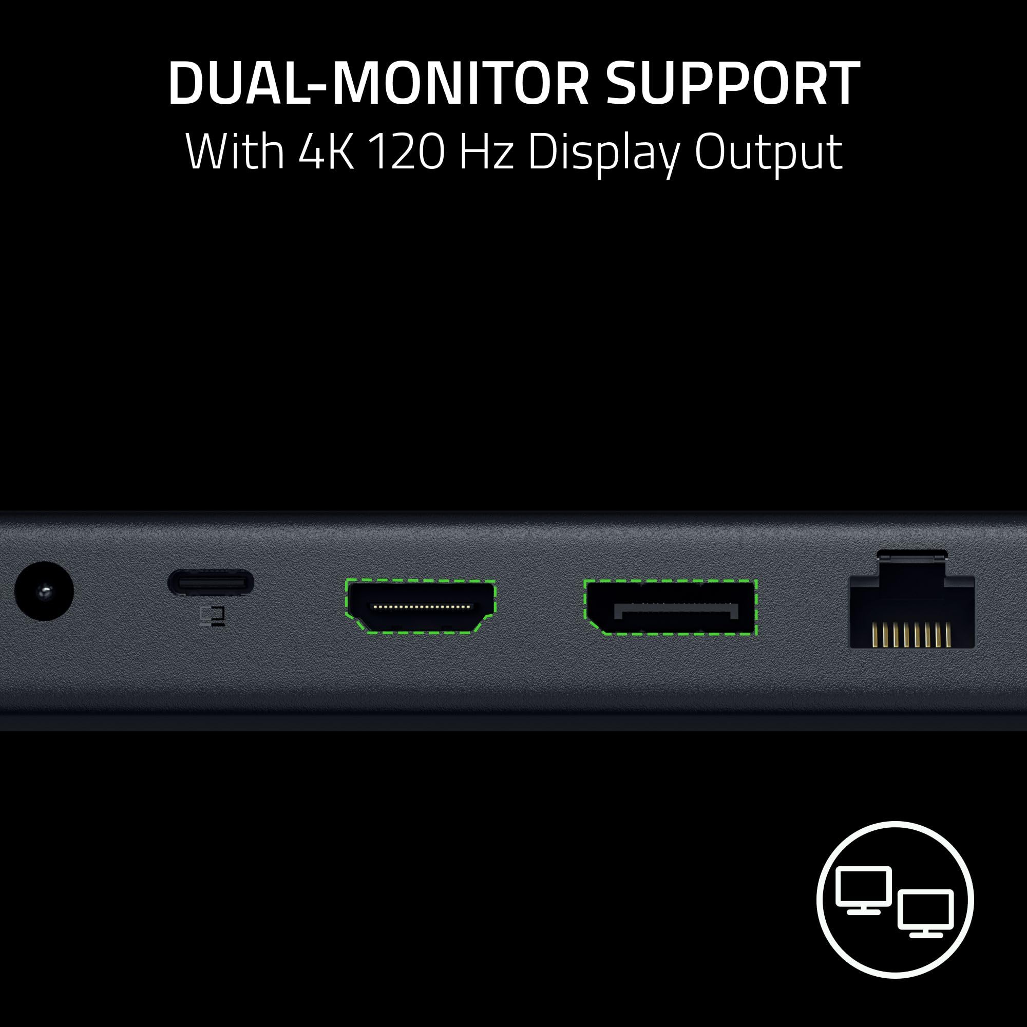 razer-usb-4-dock-14-ports-dual-monitor-up-to-4k-120hz-100w-laptop-charging-windo image 4