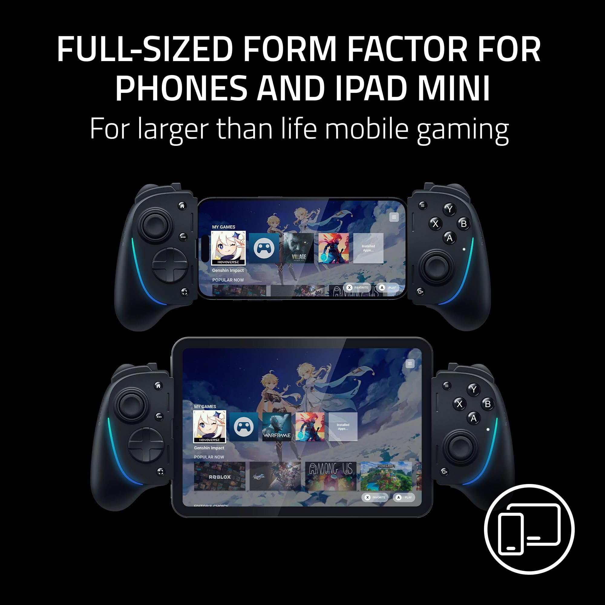 razer-kishi-ultra-mobile-gaming-controller-for-android-iphone-15-16-ipad-mini-ch image 3