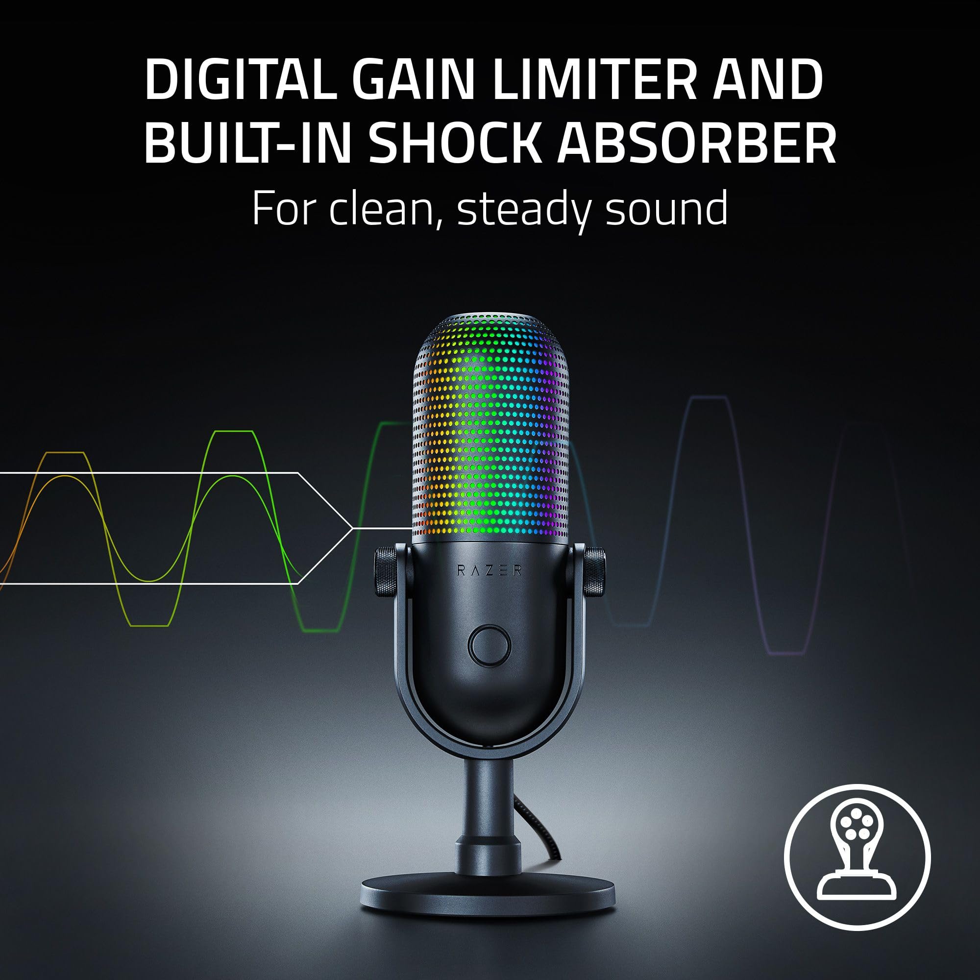 razer-seiren-v3-chroma-rgb-usb-condenser-microphone-with-stream-reactive-lightin image 5