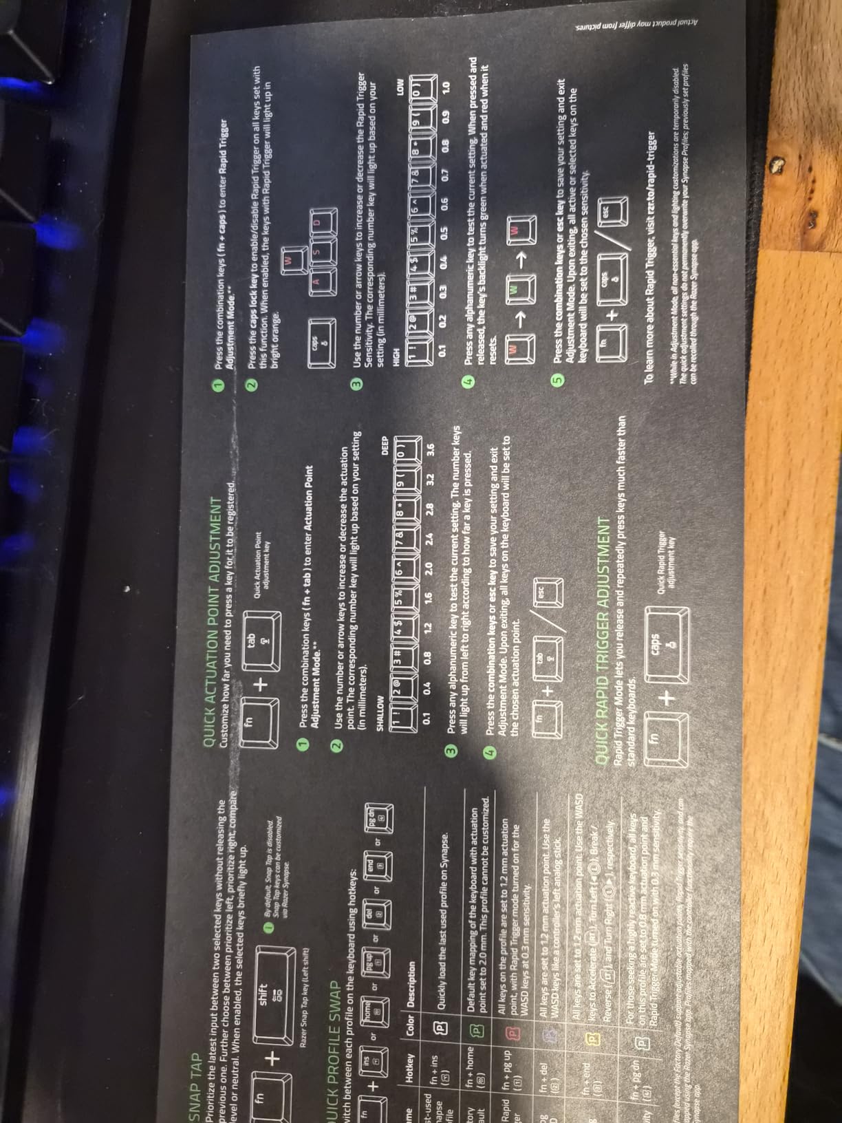Endgame keyboard