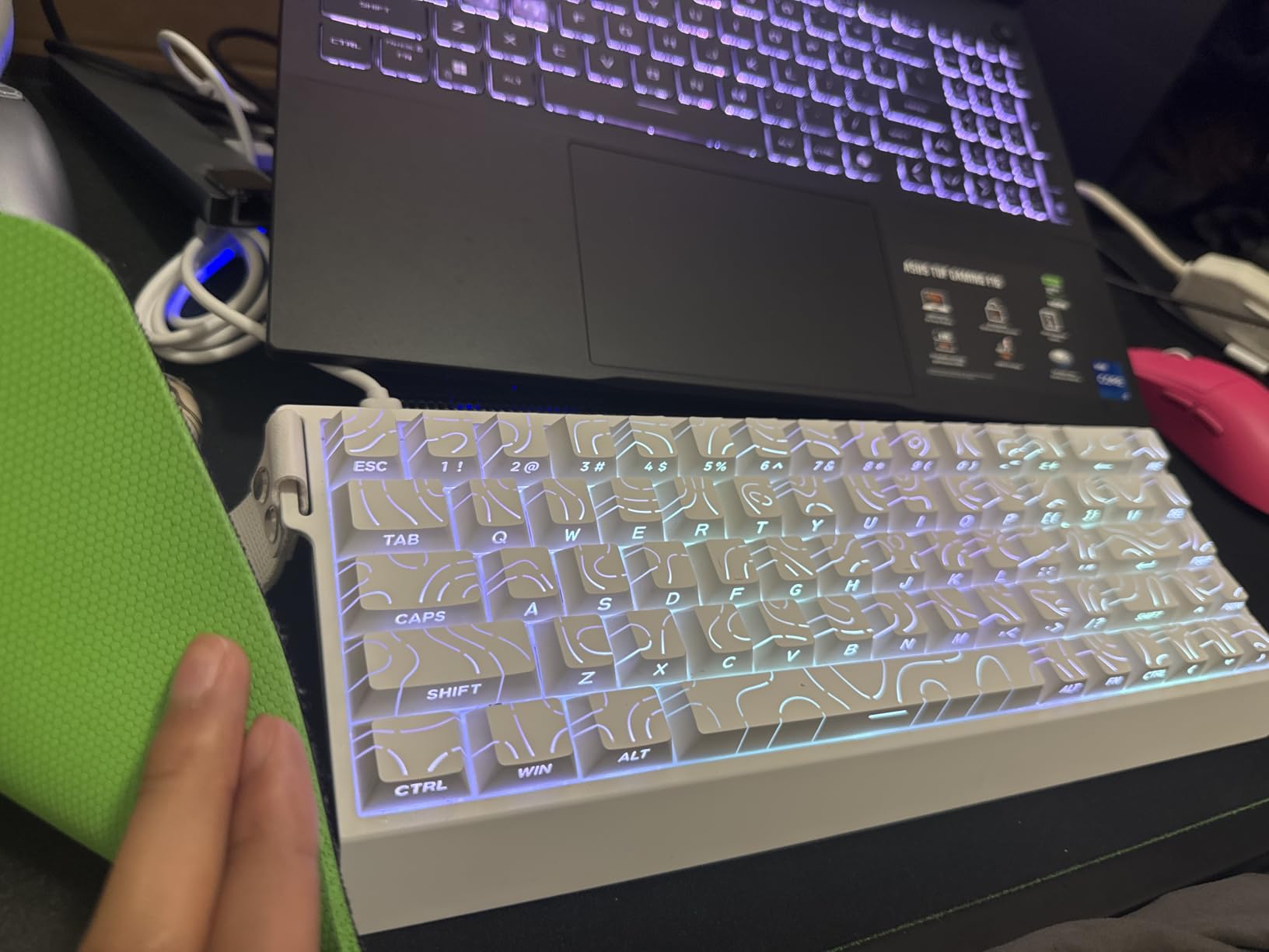 Solid control surface
