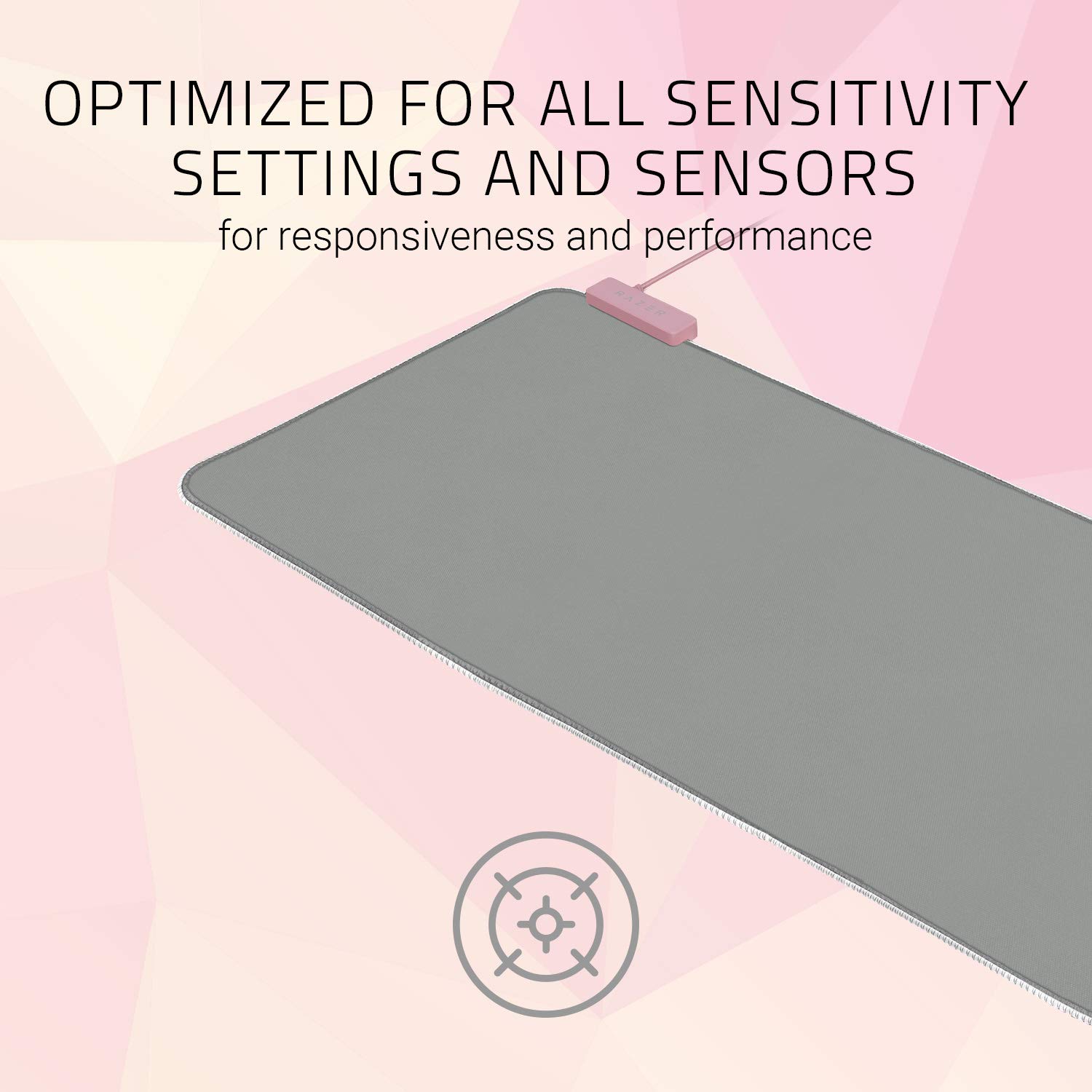 razer-goliathus-extended-chroma-rgb-gaming-mouse-pad-quartz-pink-micro-textured- image 5