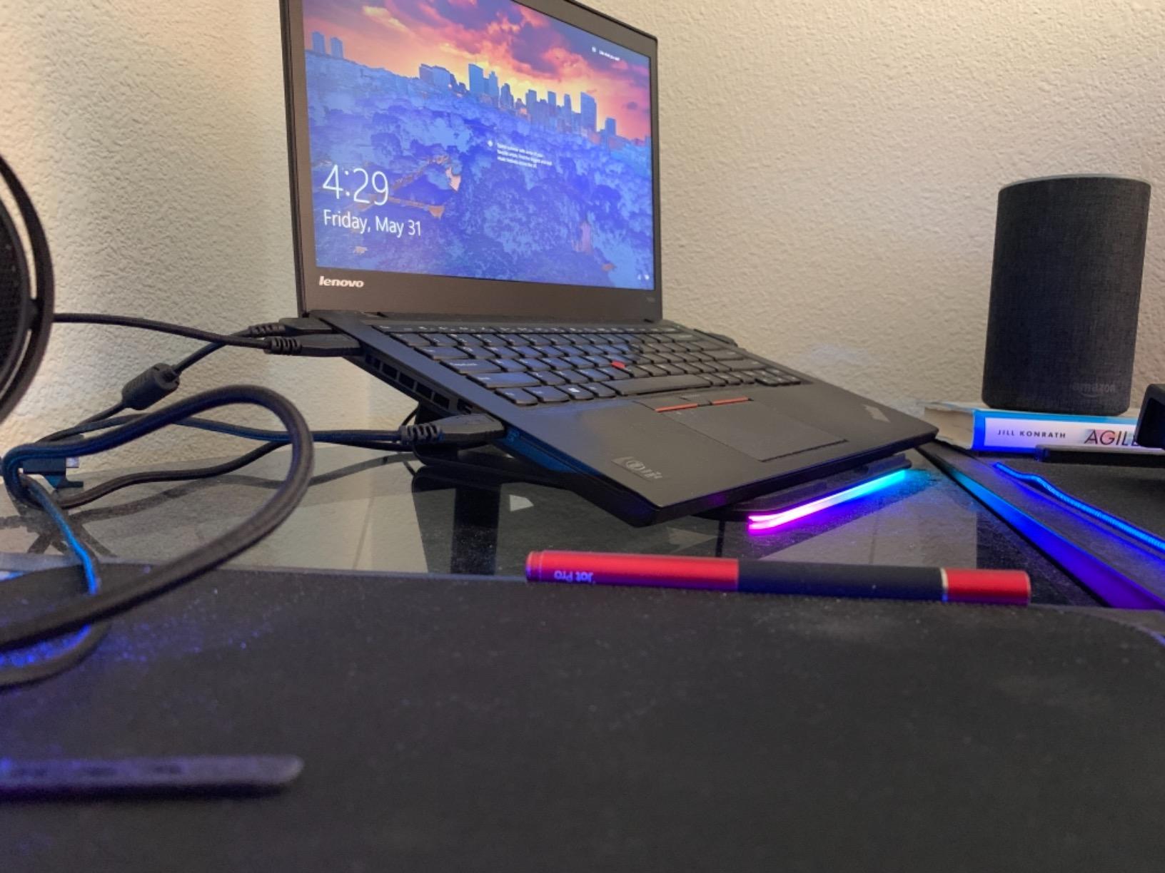 Grandson set it up for me