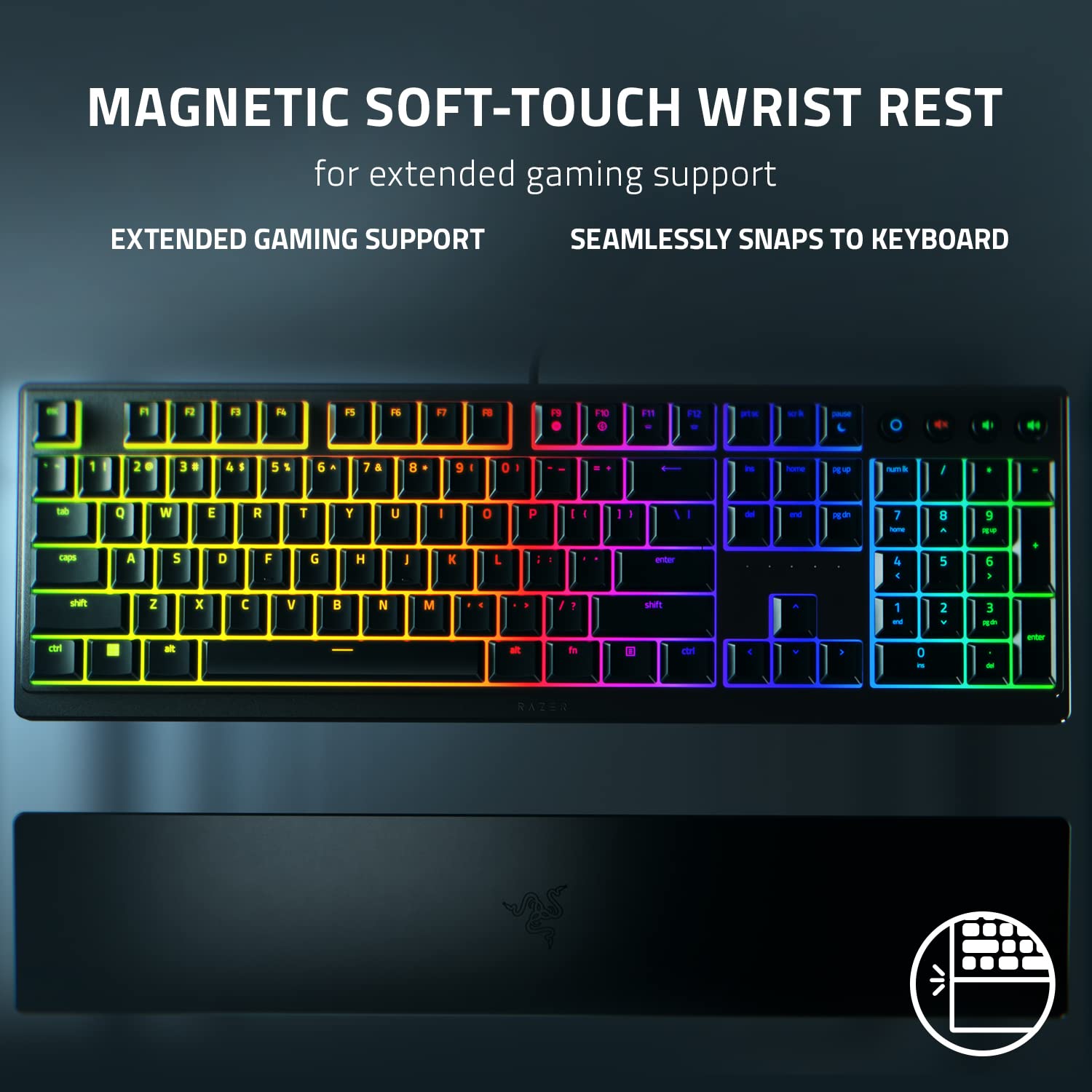 razer-ornata-v3-gaming-keyboard-low-profile-mecha-membrane-switches-10-zone-chro image 6