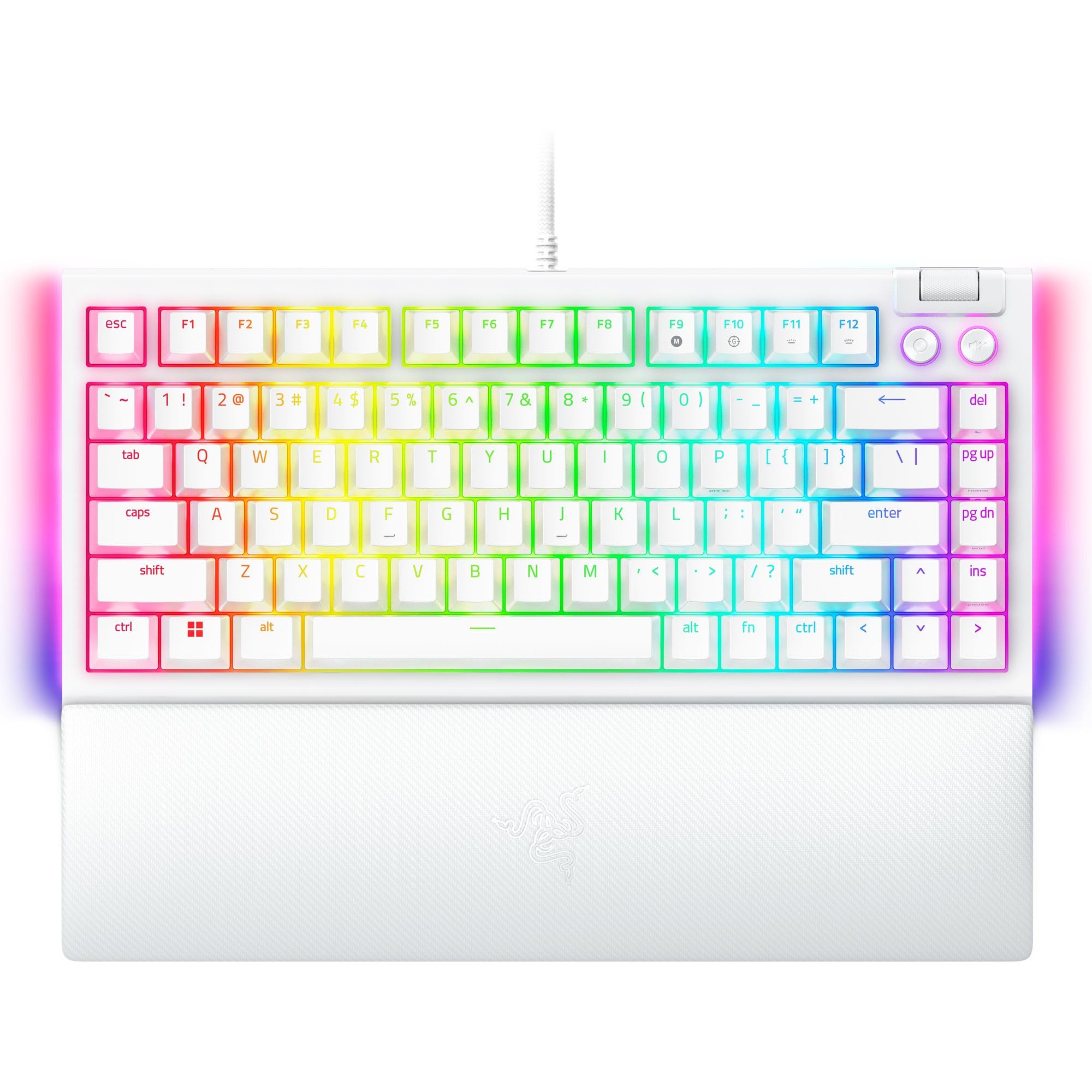 razer-blackwidow-v4-75-hot-swappable-mechanical-gaming-keyboard-with-orange-tact image 1