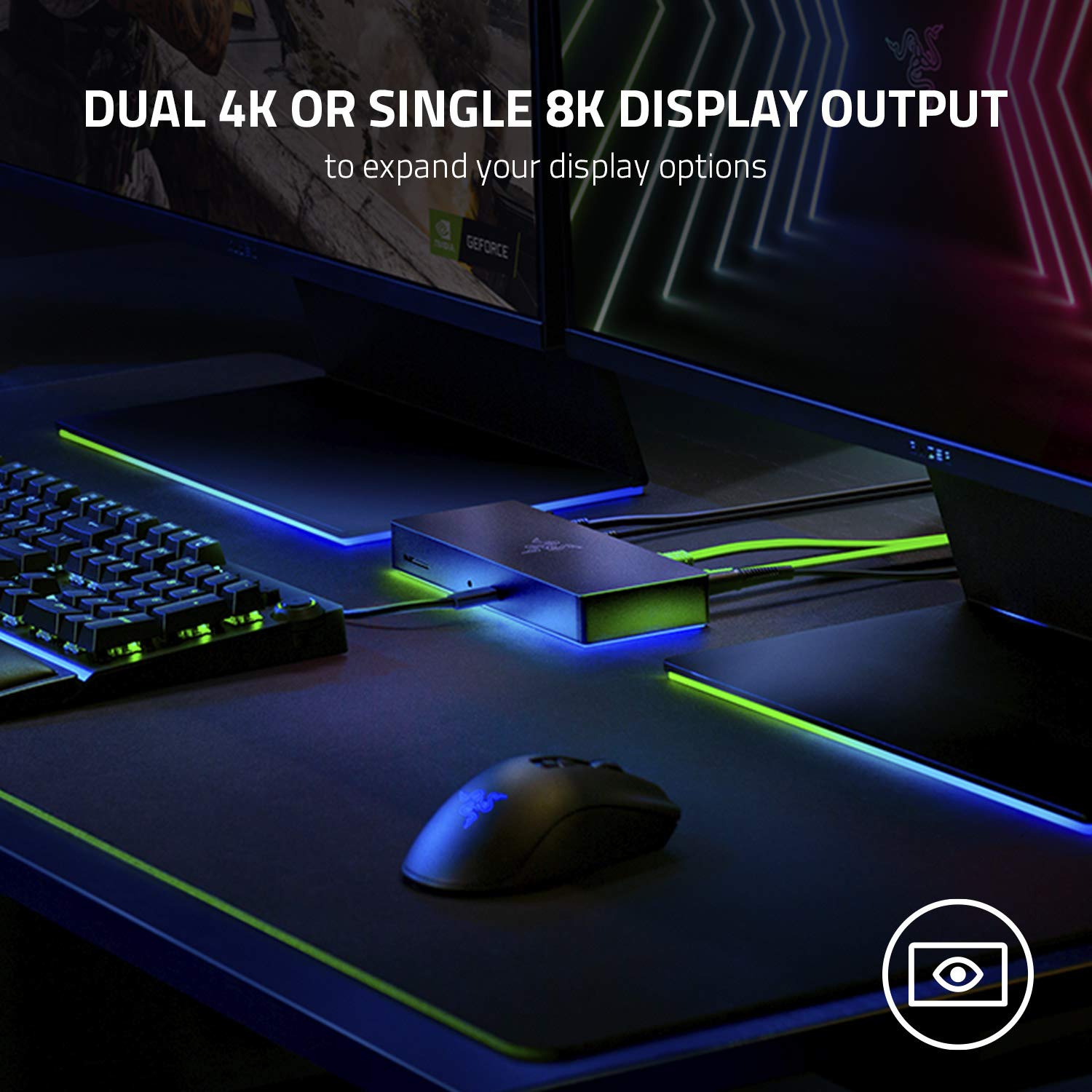 razer-thunderbolt-4-dock-chroma-10-in-1-usb-c-hub-dual-4k-or-single-8k-output-pa image 4