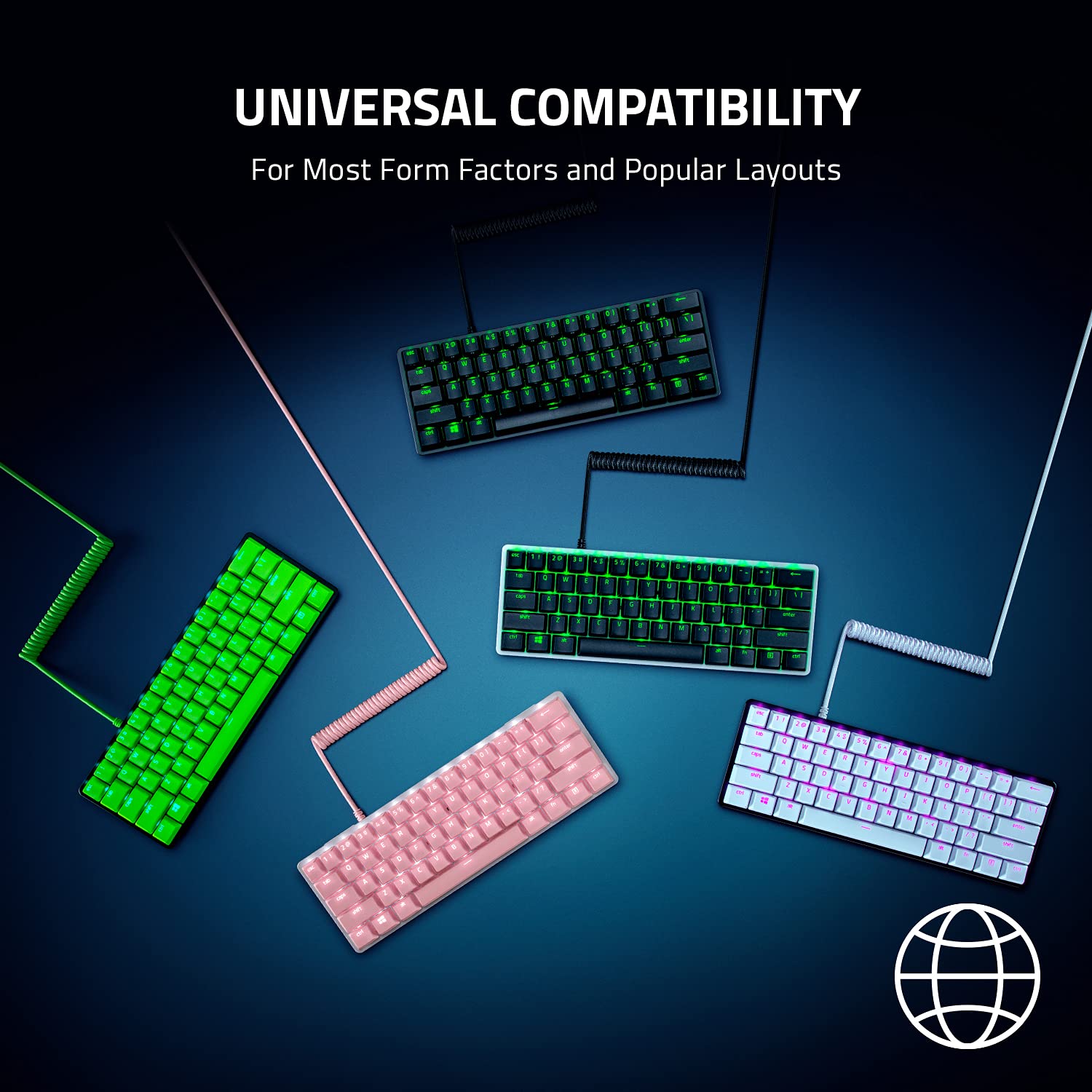 razer-huntsman-mini-60-gaming-keyboard-clicky-optical-black-pbt-keycap-coiled-ca image 6