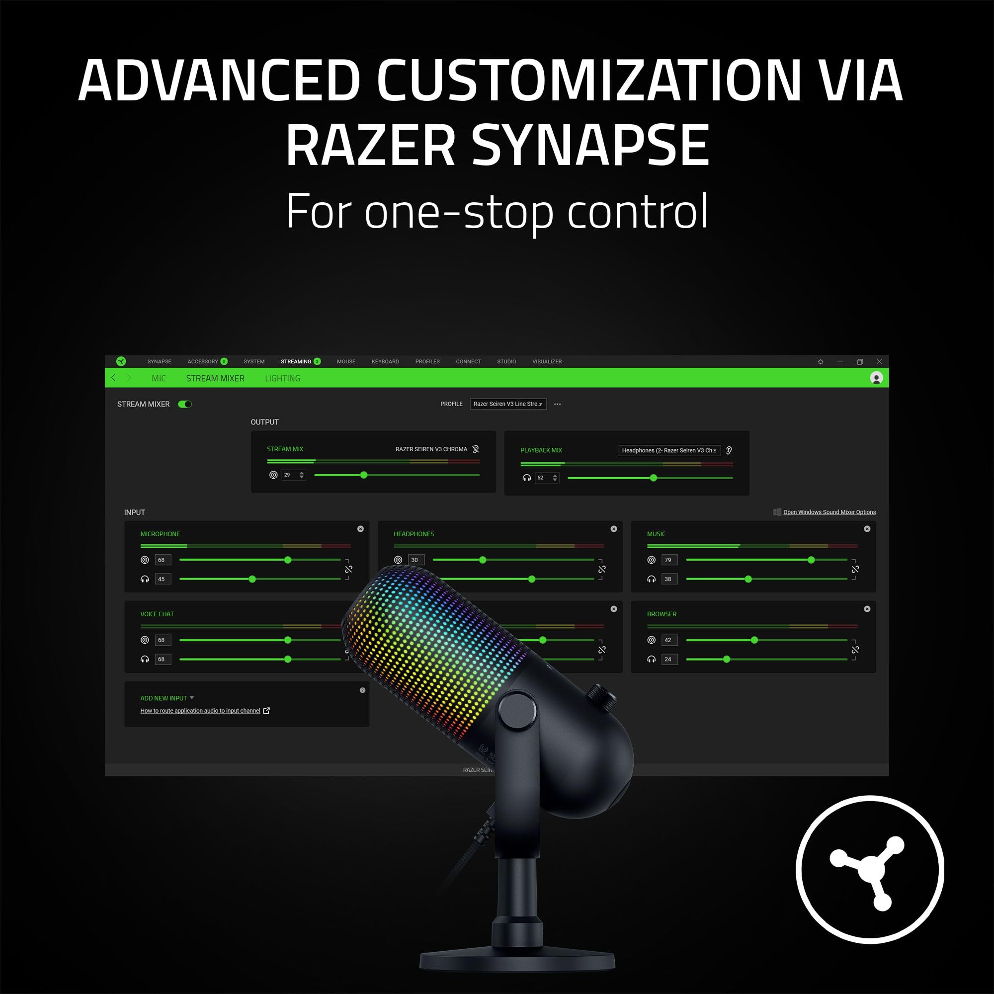 razer-seiren-v3-chroma-rgb-usb-condenser-microphone-with-stream-reactive-lightin image 7
