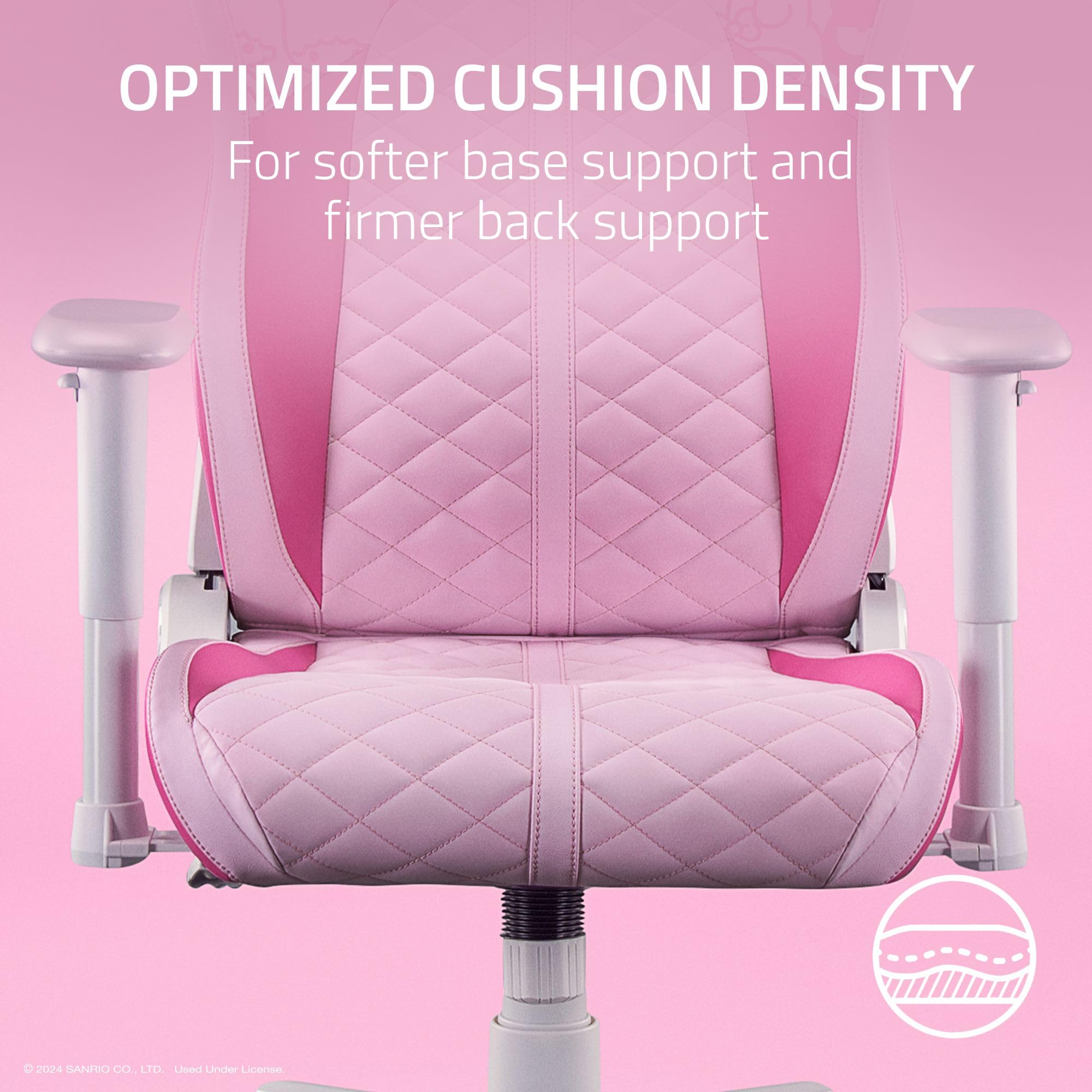 razer-enki-x-essential-gaming-chair-hello-kitty-friends-edition-built-in-lumbar- image 5