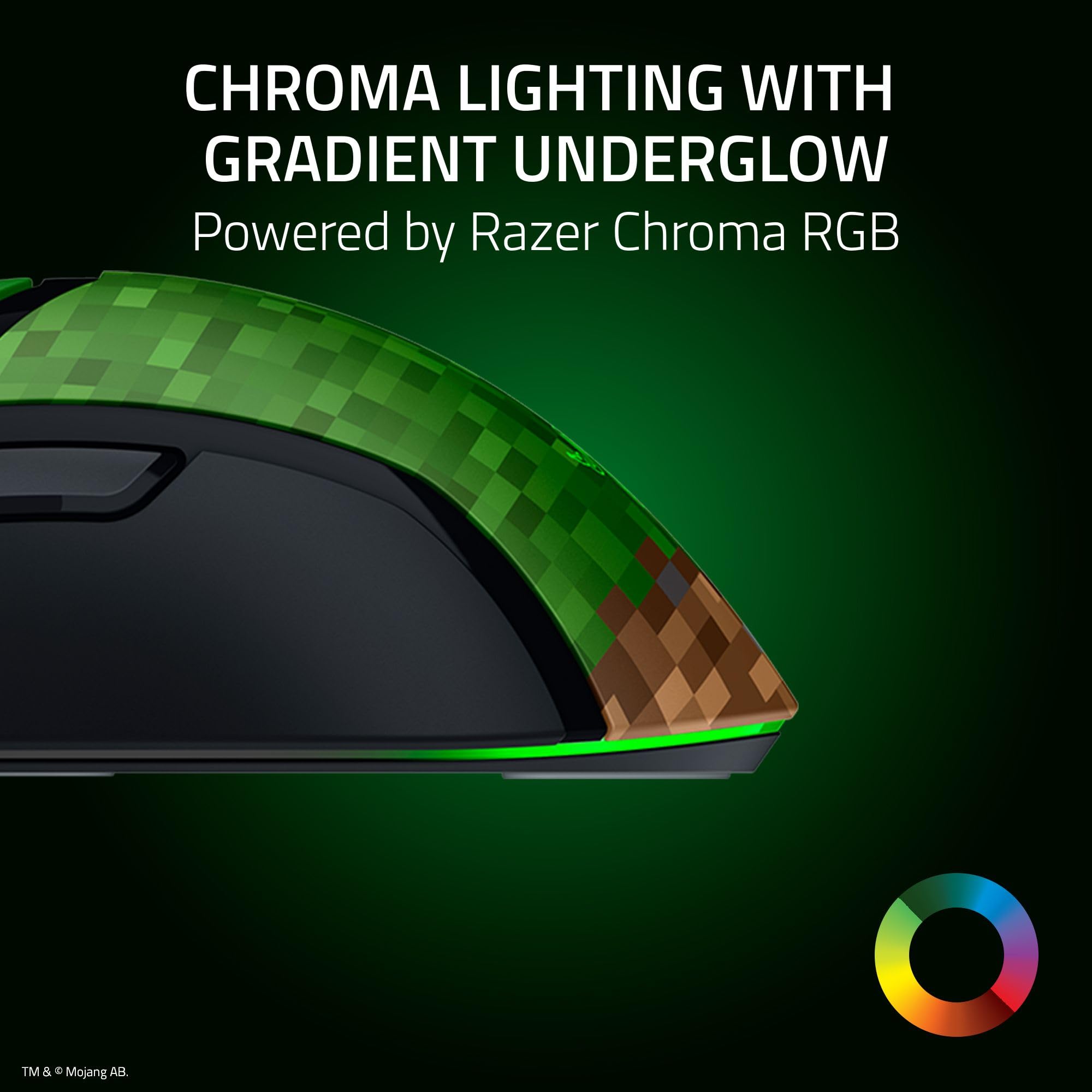 razer-cobra-wired-gaming-mouse-minecraft-edition-58g-gen-3-optical-switches-chro image 5