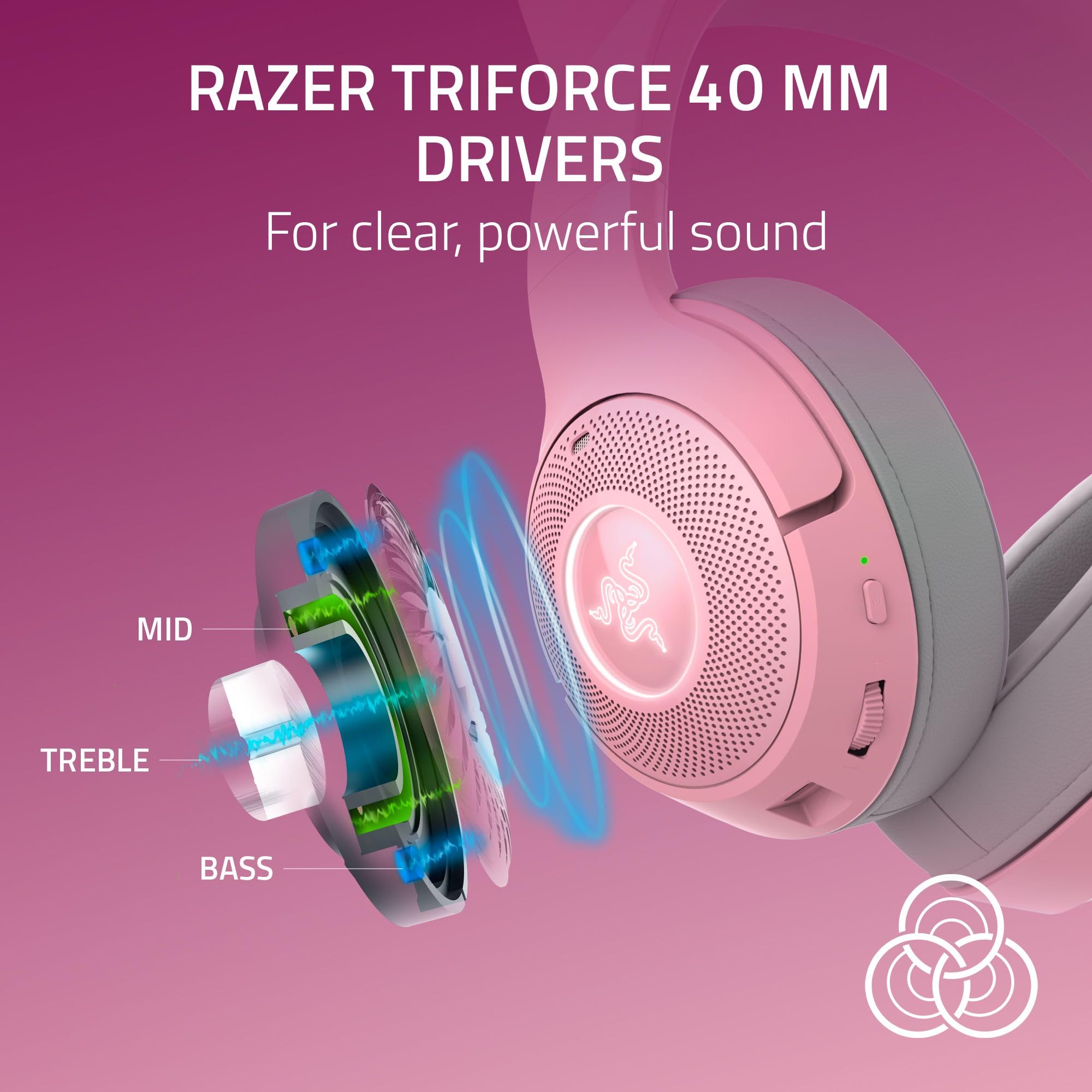 razer-kraken-kitty-v2-bt-wireless-rgb-gaming-headset-chroma-kitty-ears-bluetooth image 4