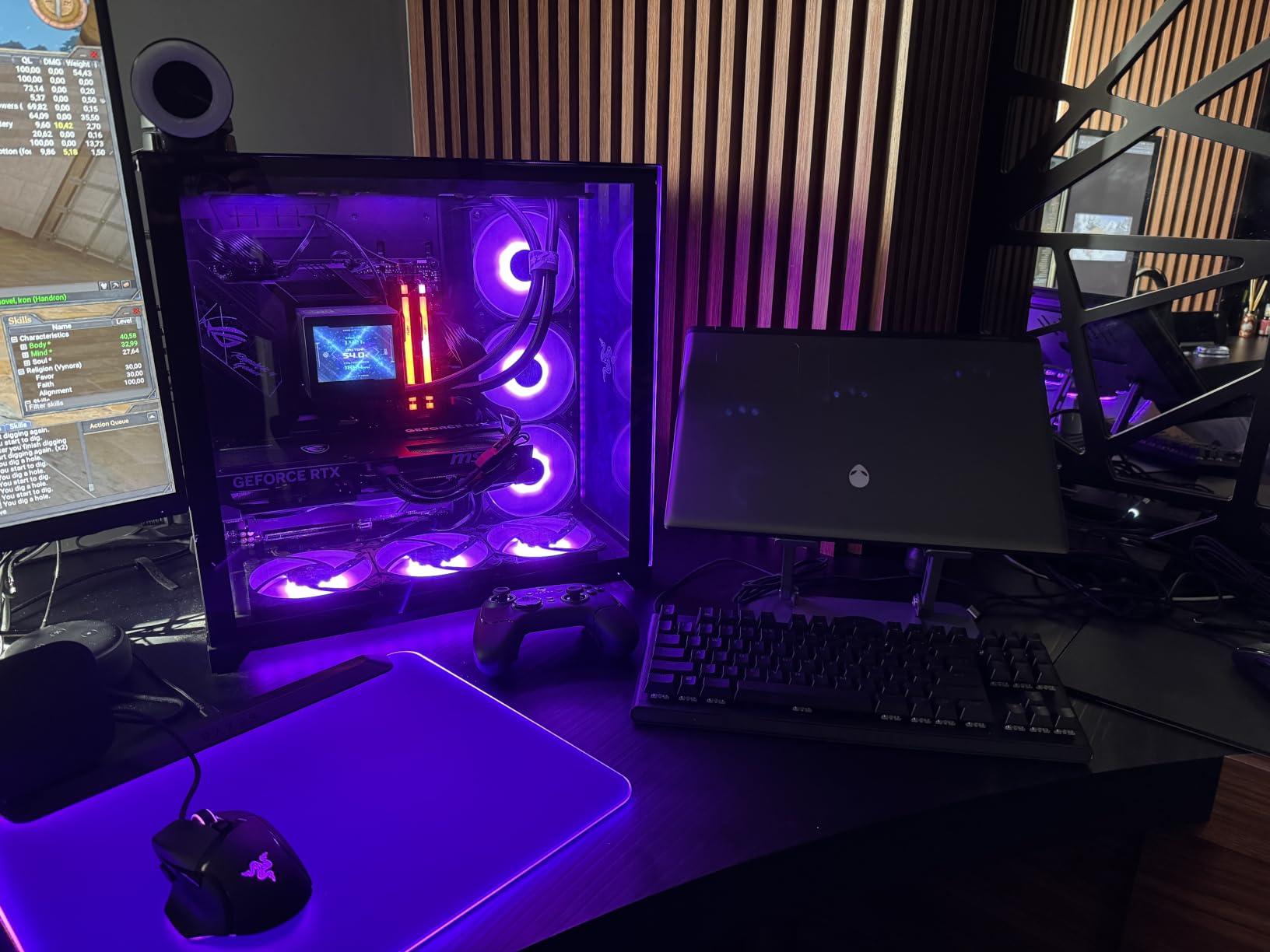 The final piece of my setup