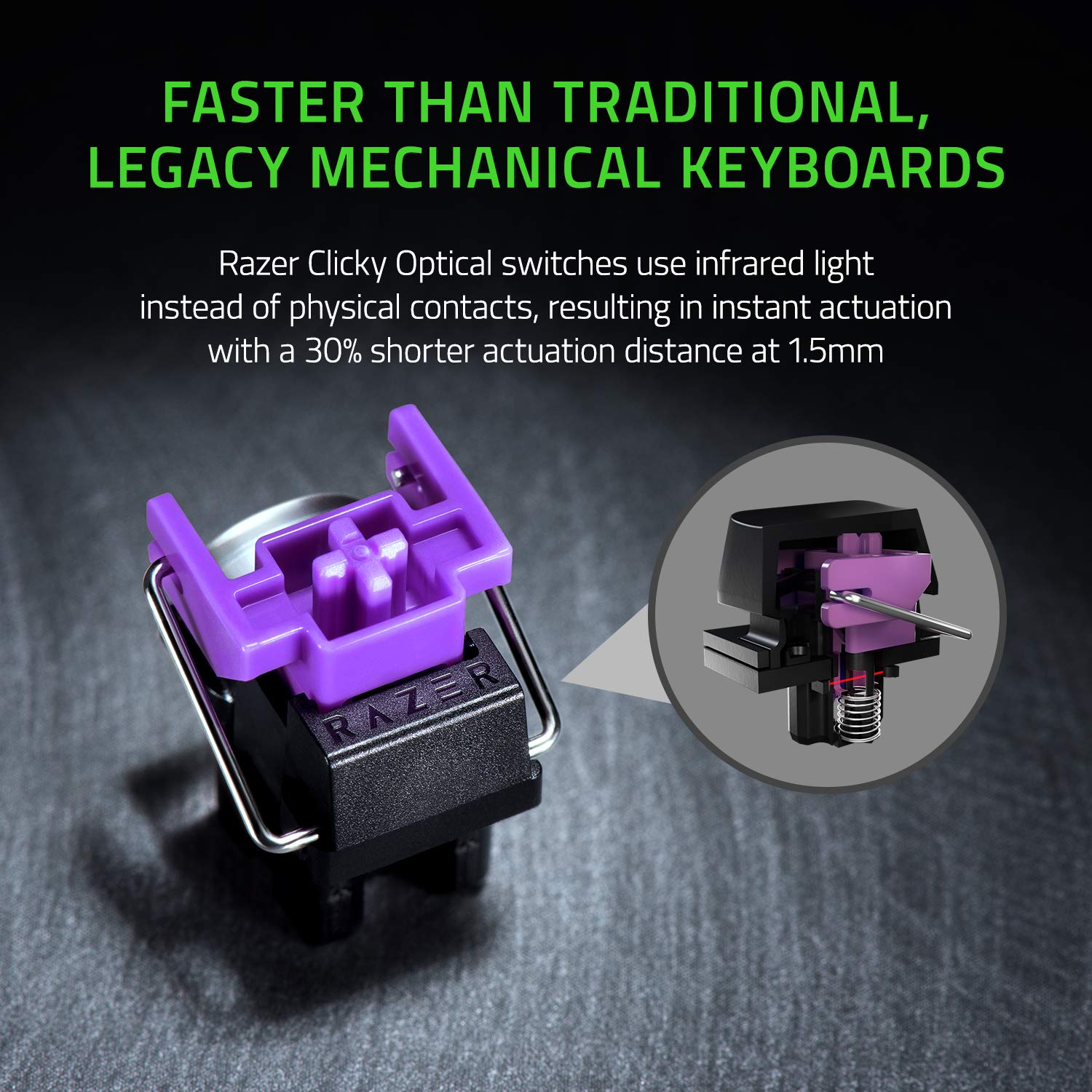 razer-huntsman-mini-60-gaming-keyboard-clicky-optical-switches-chroma-rgb-pbt-ke image 6