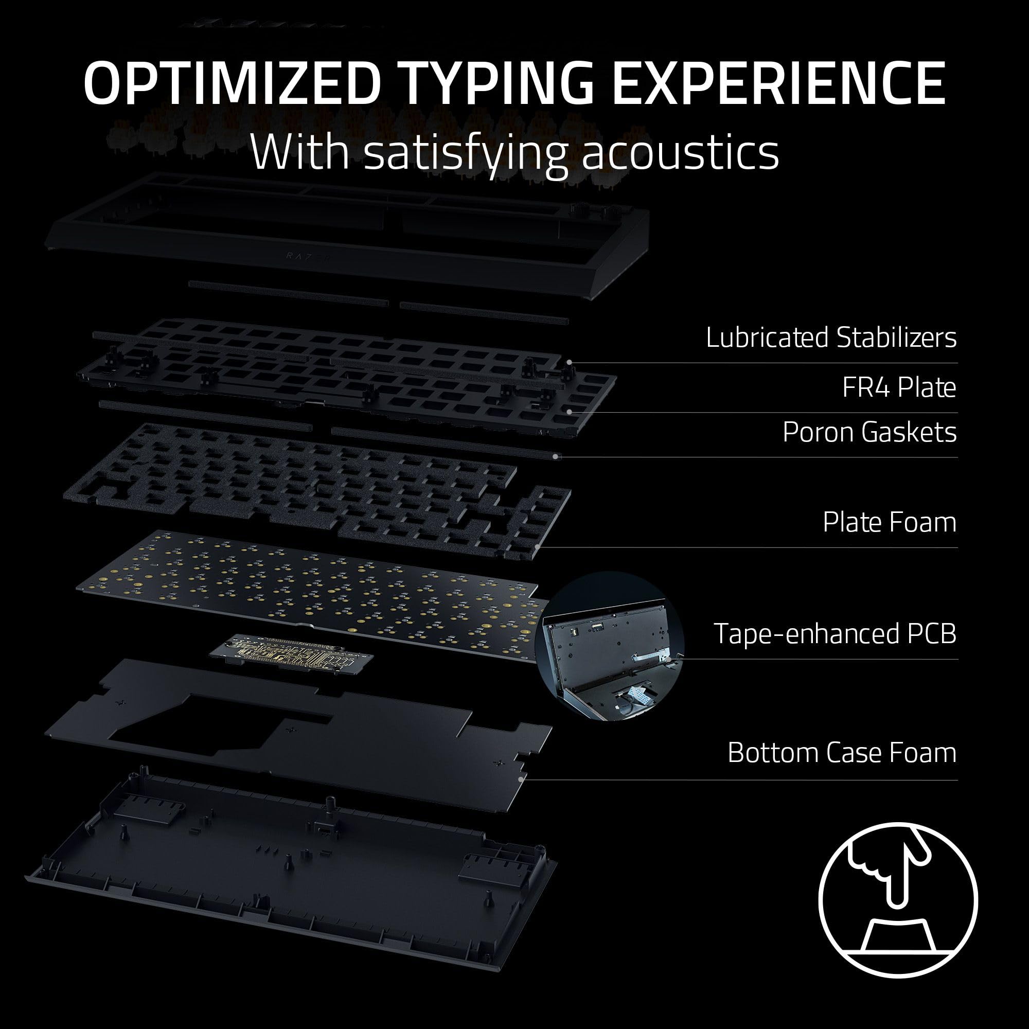 razer-blackwidow-v4-75-hot-swappable-mechanical-gaming-keyboard-orange-tactile-s image 4