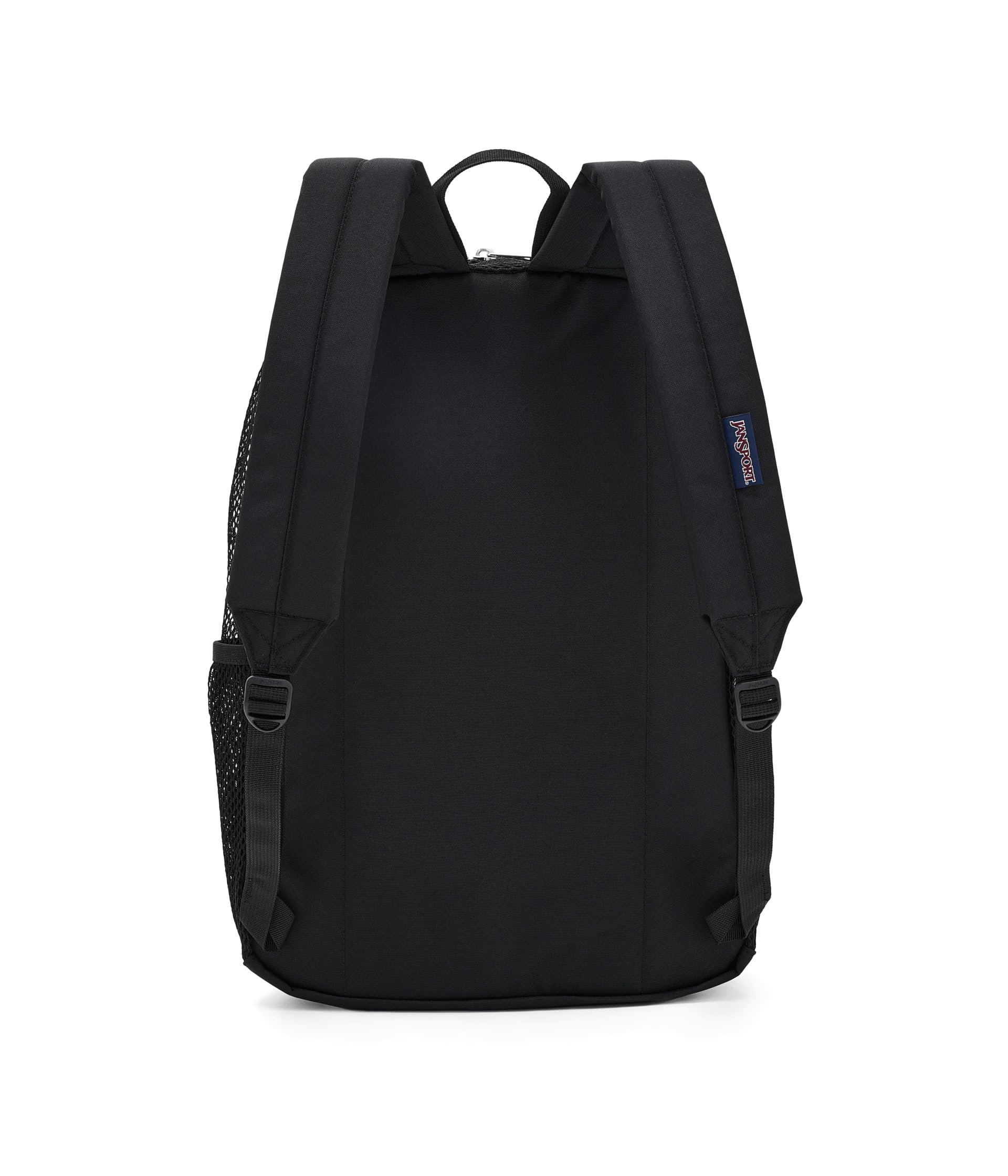 jansport-eco-mesh-backpack-red-tape-black-semi-transparent-17-x-12-5-x-6-recycle image 2