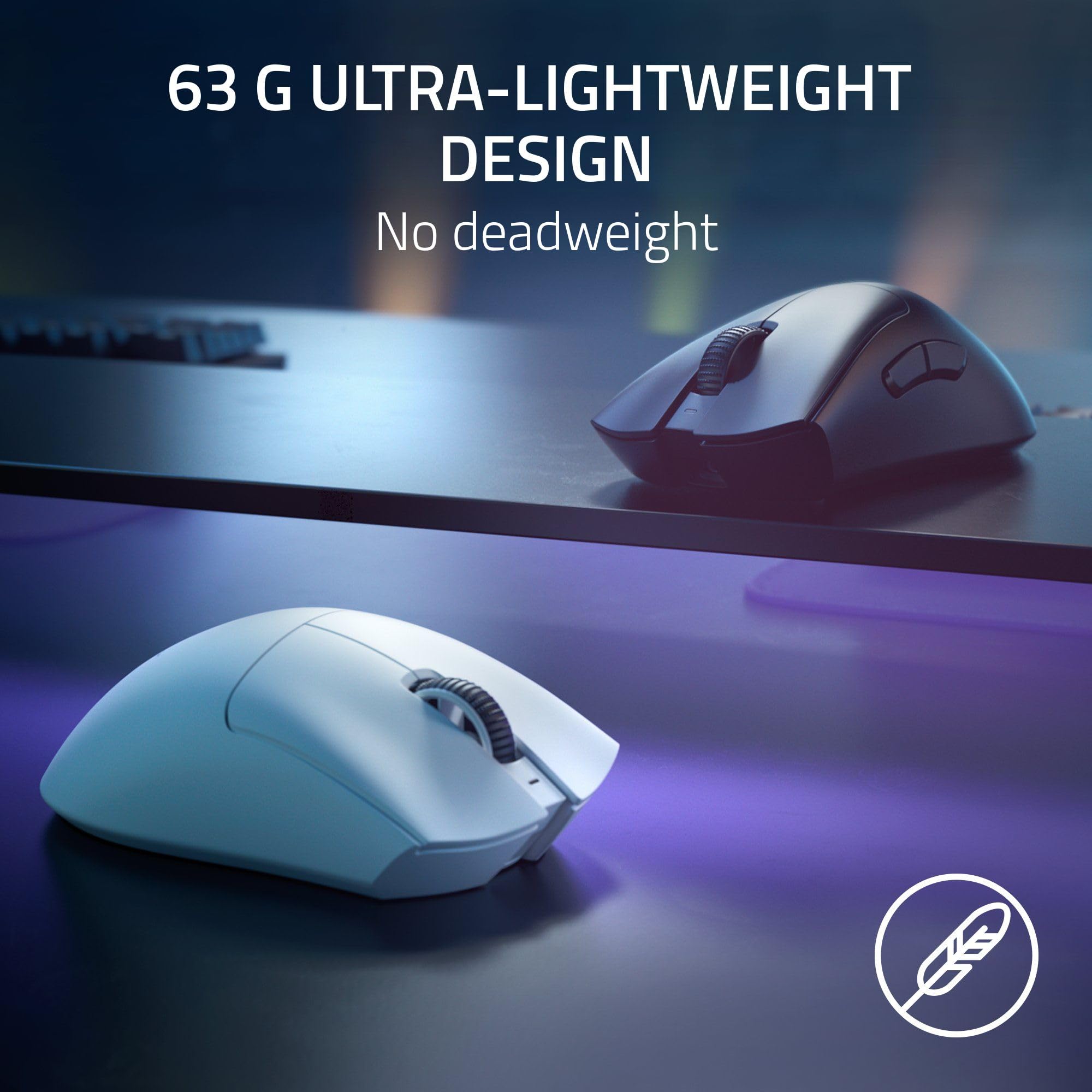 razer-deathadder-v3-pro-wireless-gaming-mouse-63g-ultra-lightweight-focus-pro-30 image 4