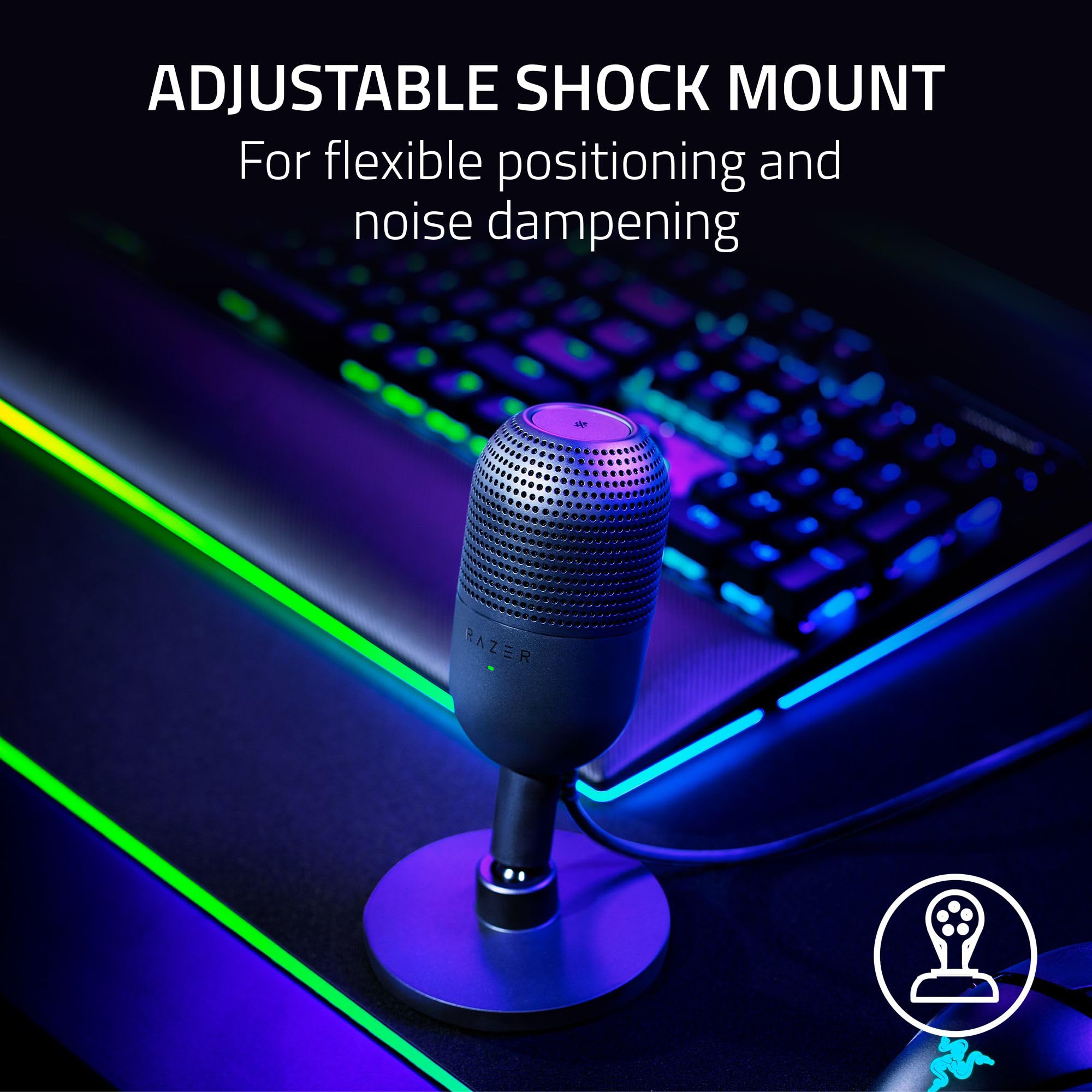 razer-seiren-v3-mini-usb-condenser-microphone-supercardioid-tap-to-mute-with-led image 5