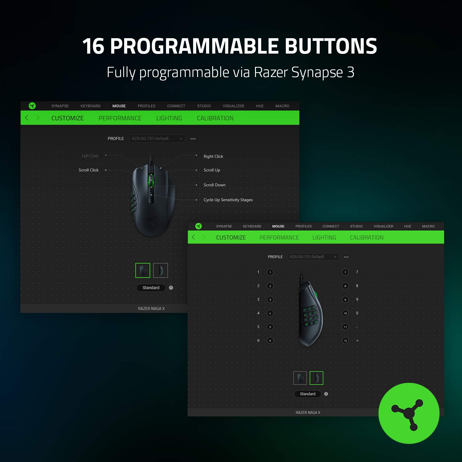 razer-naga-x-wired-mmo-gaming-mouse-18k-dpi-optical-sensor-2nd-gen-optical-switc image 2