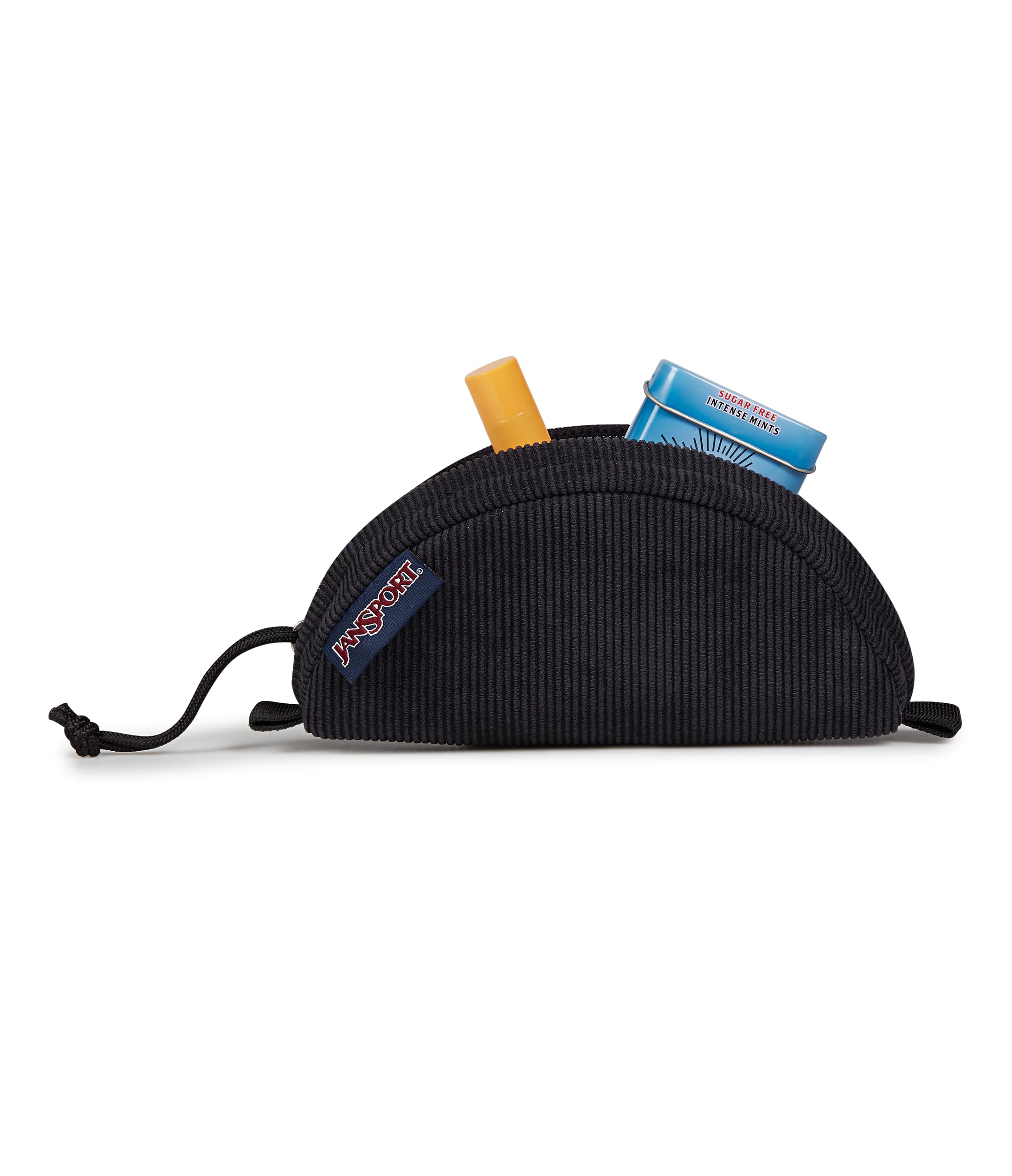 jansport-luna-compact-minimalist-semicircular-pouch-luna-blue-colorway image 3