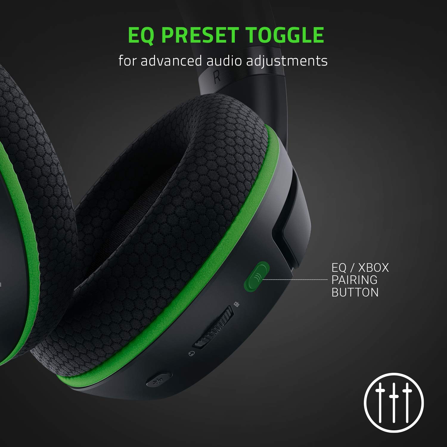 razer-kaira-pro-wireless-gaming-headset-for-xbox-series-x-s-with-triforce-titani image 6