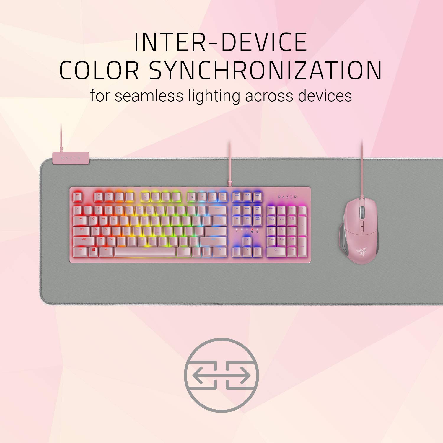 razer-goliathus-extended-chroma-rgb-gaming-mouse-pad-quartz-pink-micro-textured- image 6