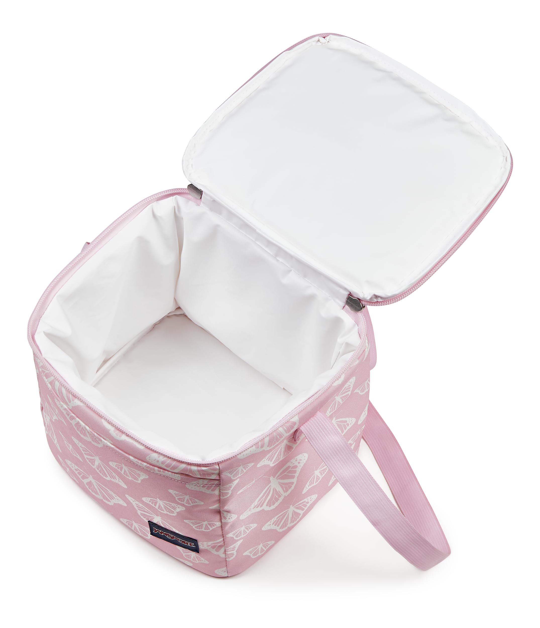 jansport-super-snack-insulated-lunch-bag-bpa-free-liner-zipper-top-adjustable-sh image 2