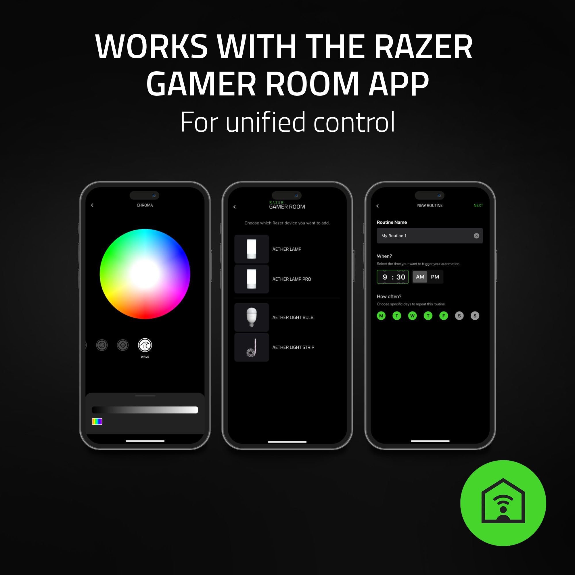 razer-aether-light-bulb-chroma-rgb-smart-led-bulb-e26-9w-800-lumens-matter-bluet image 5