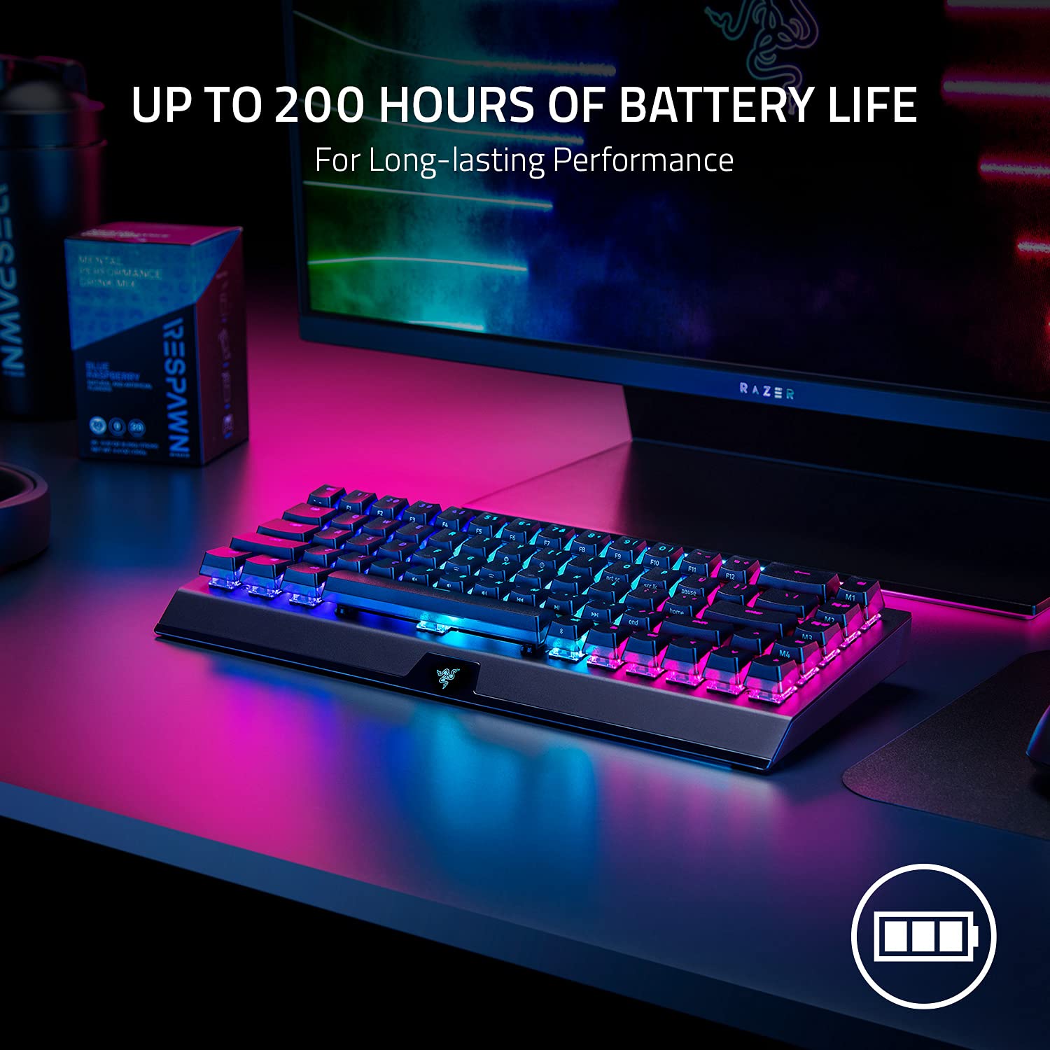 razer-blackwidow-v4-mini-hyperspeed-65-wireless-hot-swappable-gaming-keyboard-wi image 6