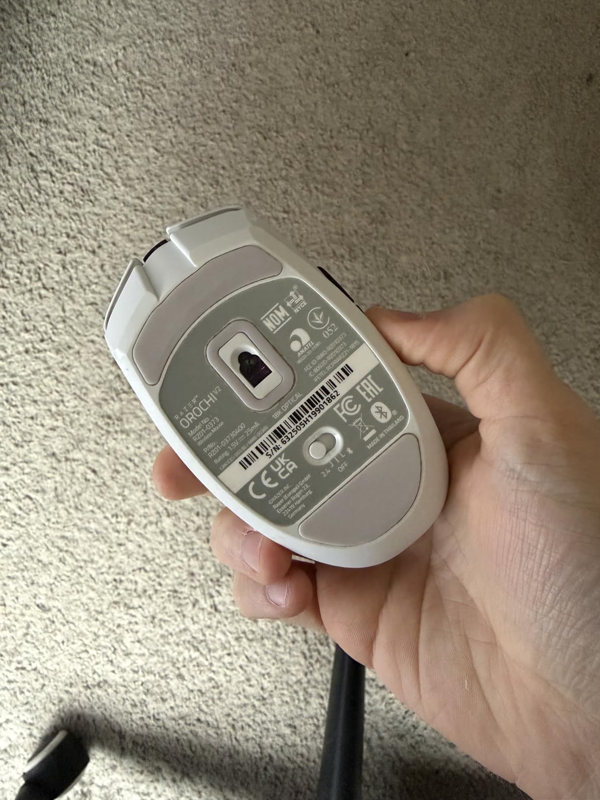 Perfect travel gaming mouse