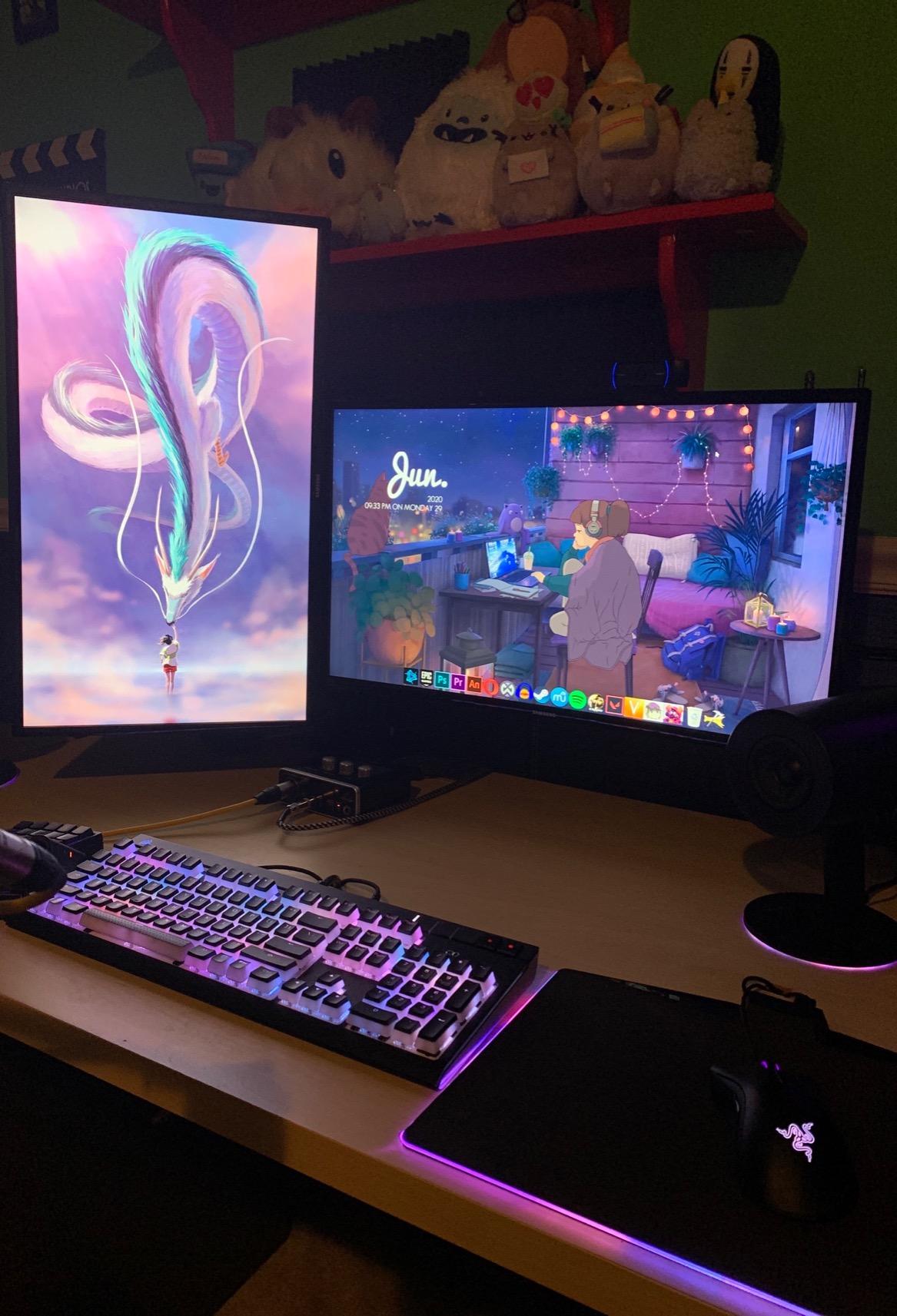 Transformed my small apartment setup