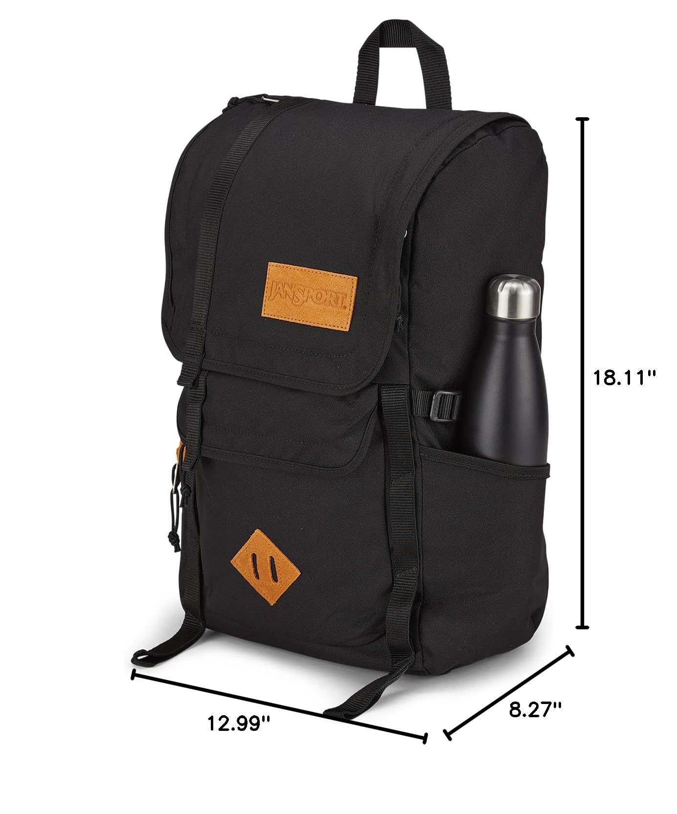 jansport-hatchet-backpack-with-15-inch-padded-laptop-compartment-dual-water-bott image 3