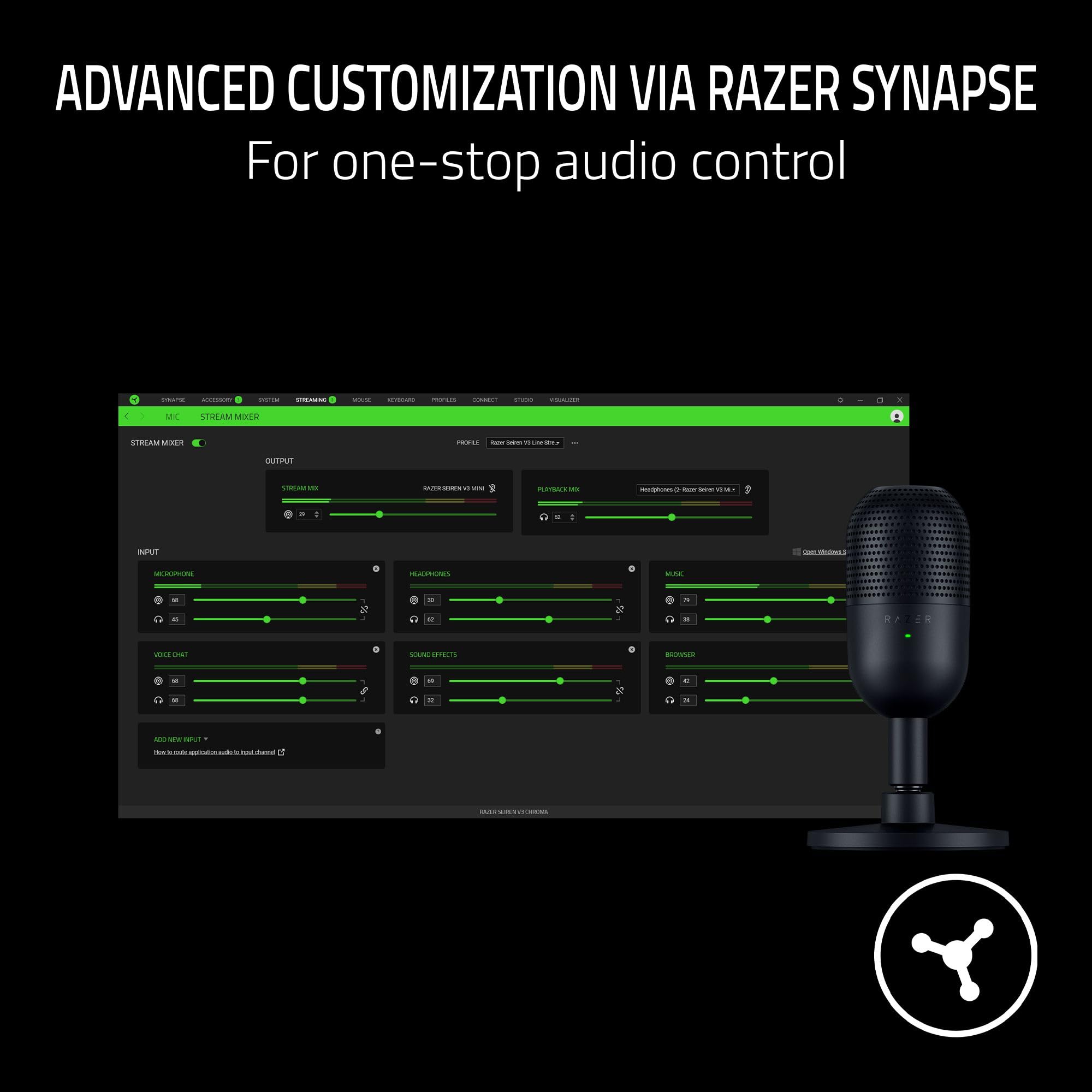 razer-seiren-v3-mini-usb-condenser-microphone-supercardioid-tap-to-mute-with-led image 7