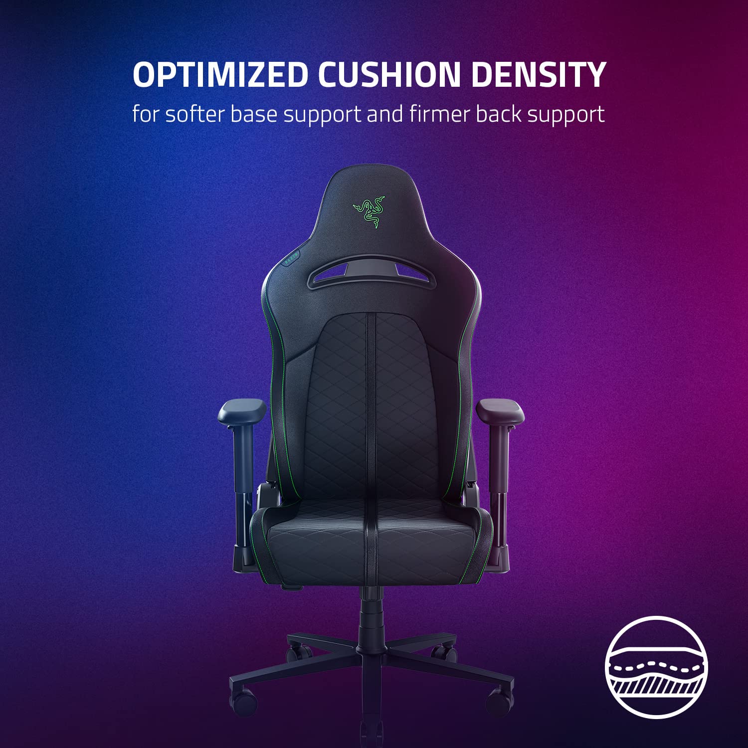 razer-enki-x-essential-gaming-chair-built-in-lumbar-arch-152-recline-dual-textur image 6