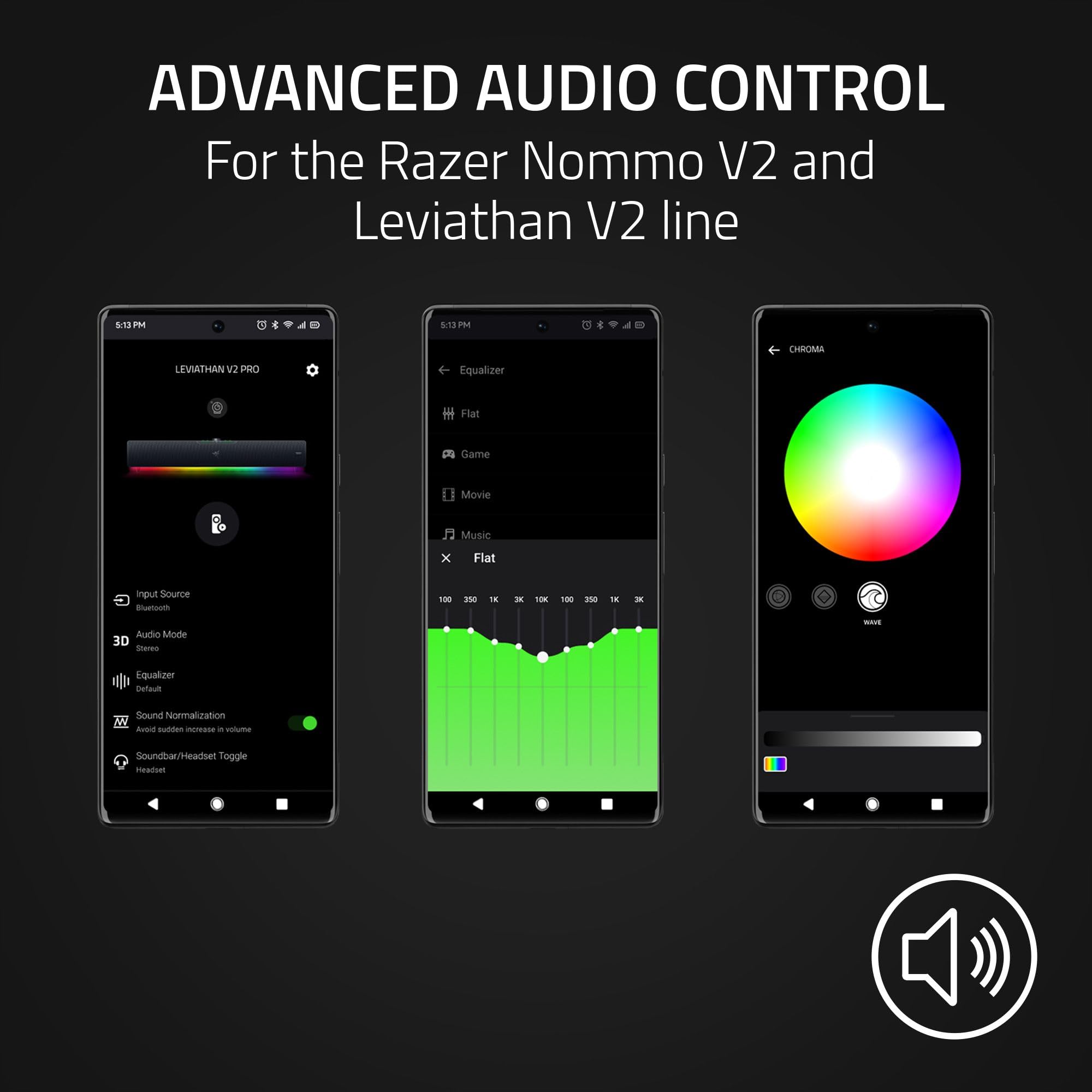 razer-wireless-control-pod-for-nommo-v2-leviathan-v2-speakers-aluminum-alloy-aud image 3