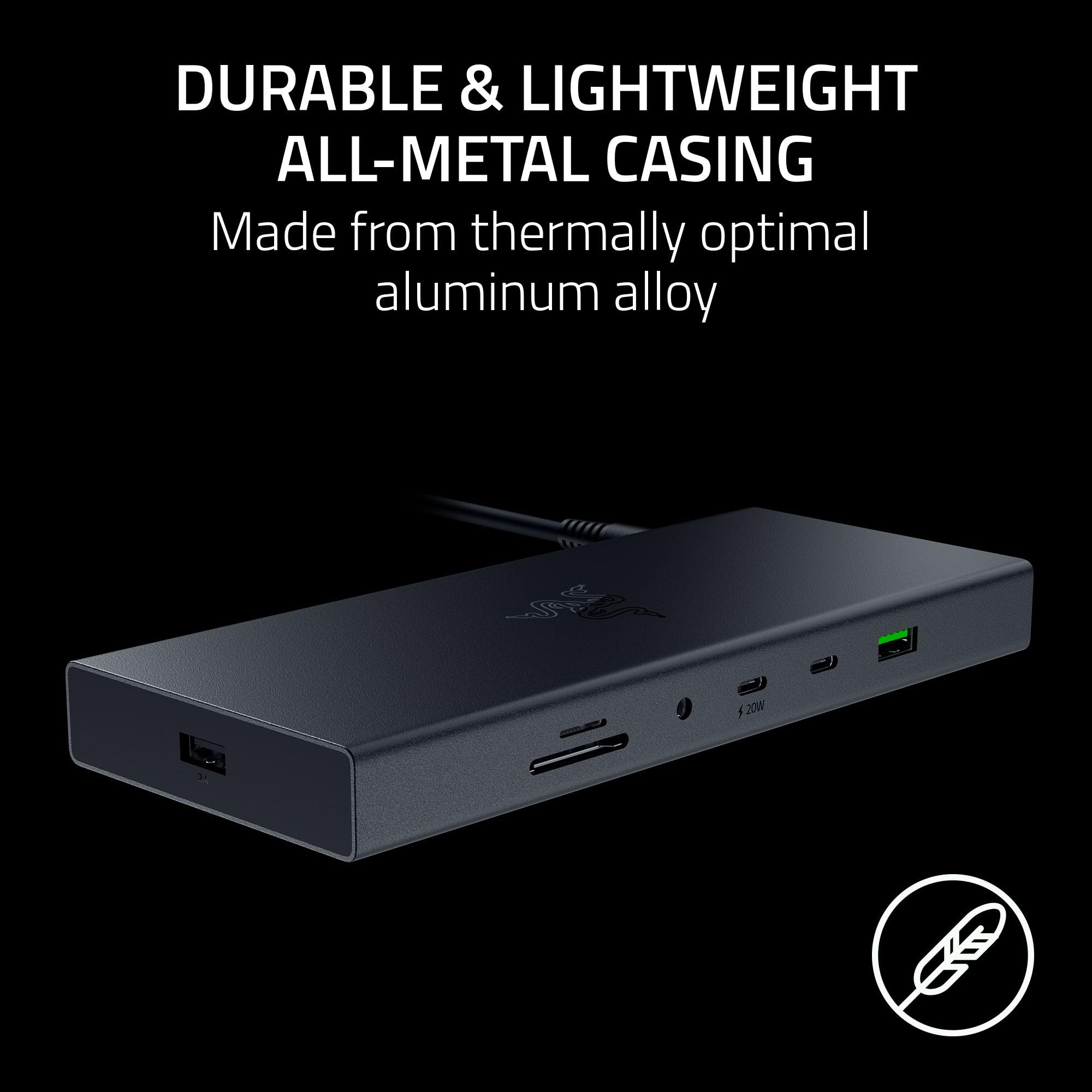 razer-usb-4-dock-14-ports-dual-monitor-up-to-4k-120hz-100w-laptop-charging-windo image 6